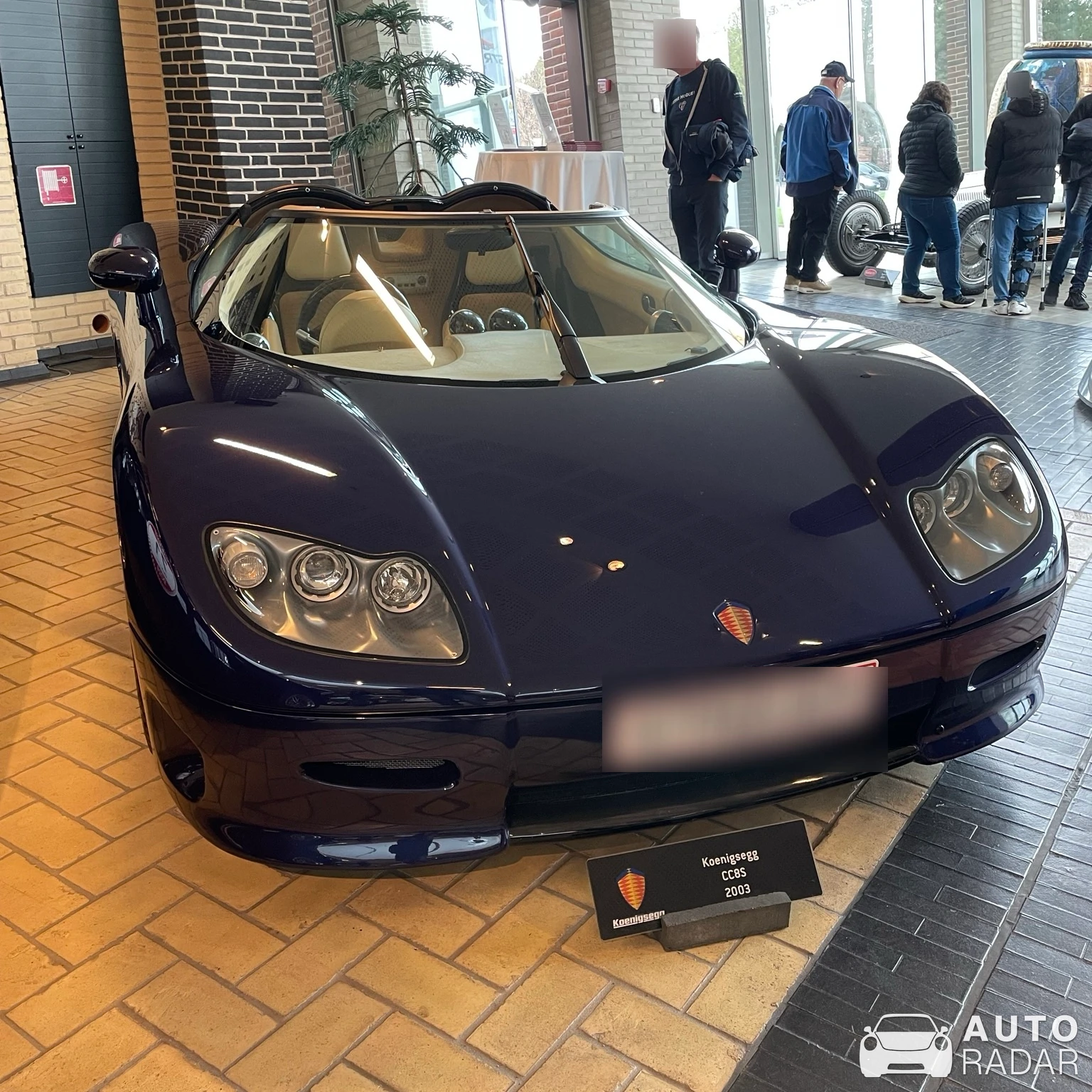 Koenigsegg CC8S spotted in Assens, Danmark