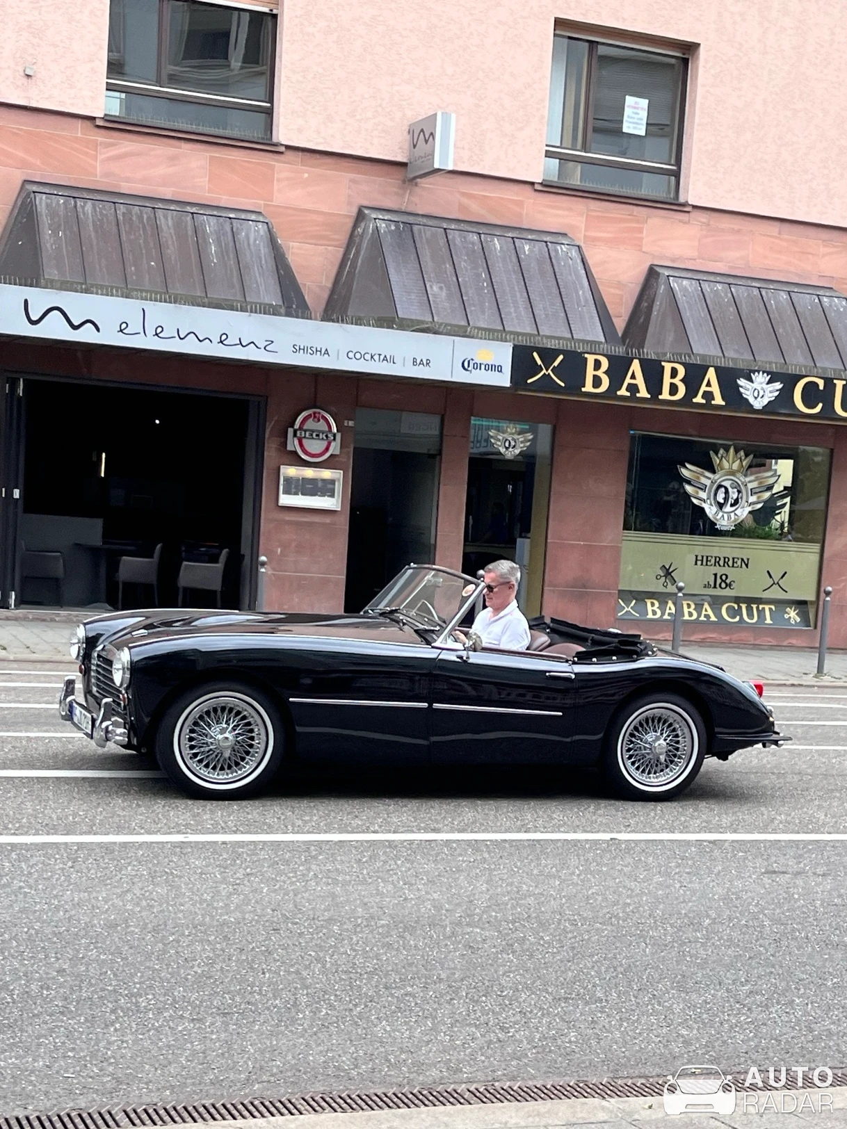 Aston Martin DB2 Drophead Coupé spotted in Pforzheim