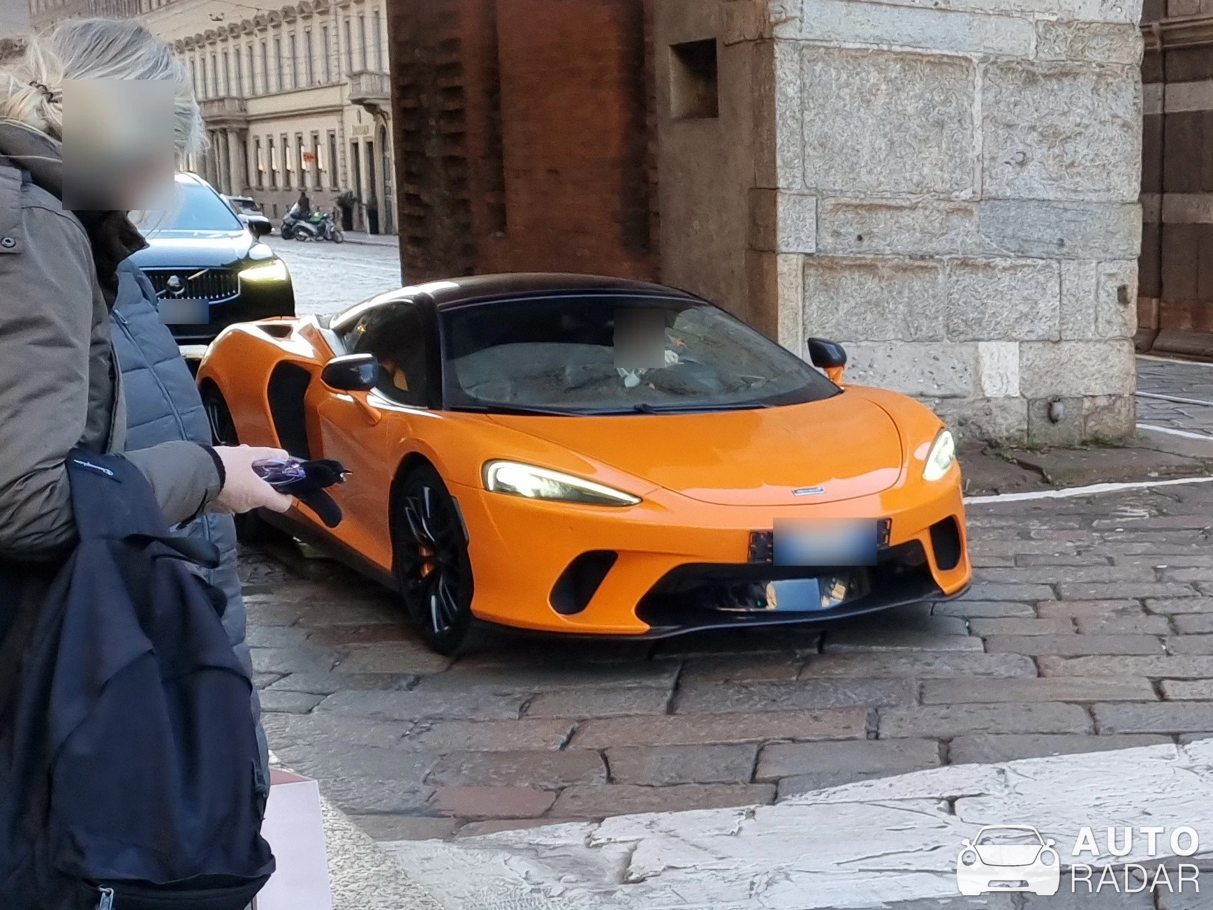 McLaren GT spotted in Milano, Italy