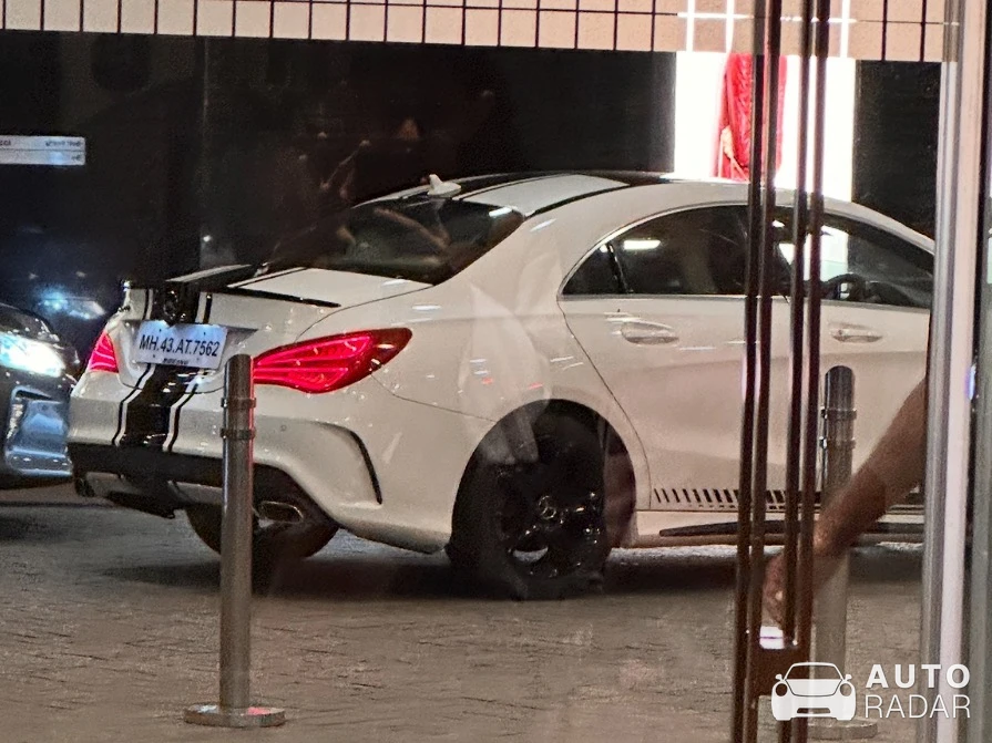Mercedes-AMG CLA 45 C117 spotted in Mumbai, India