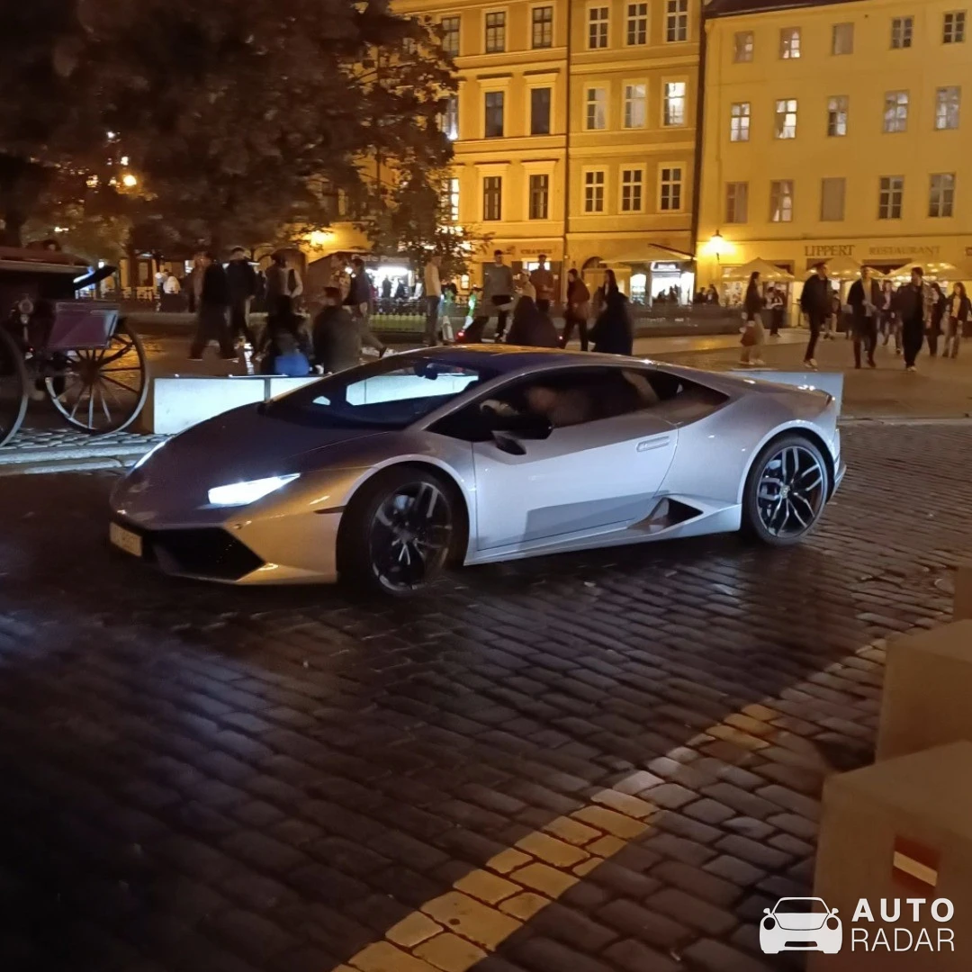 Lamborghini Huracán LP610-4 spotted in Praha 1, Czechia