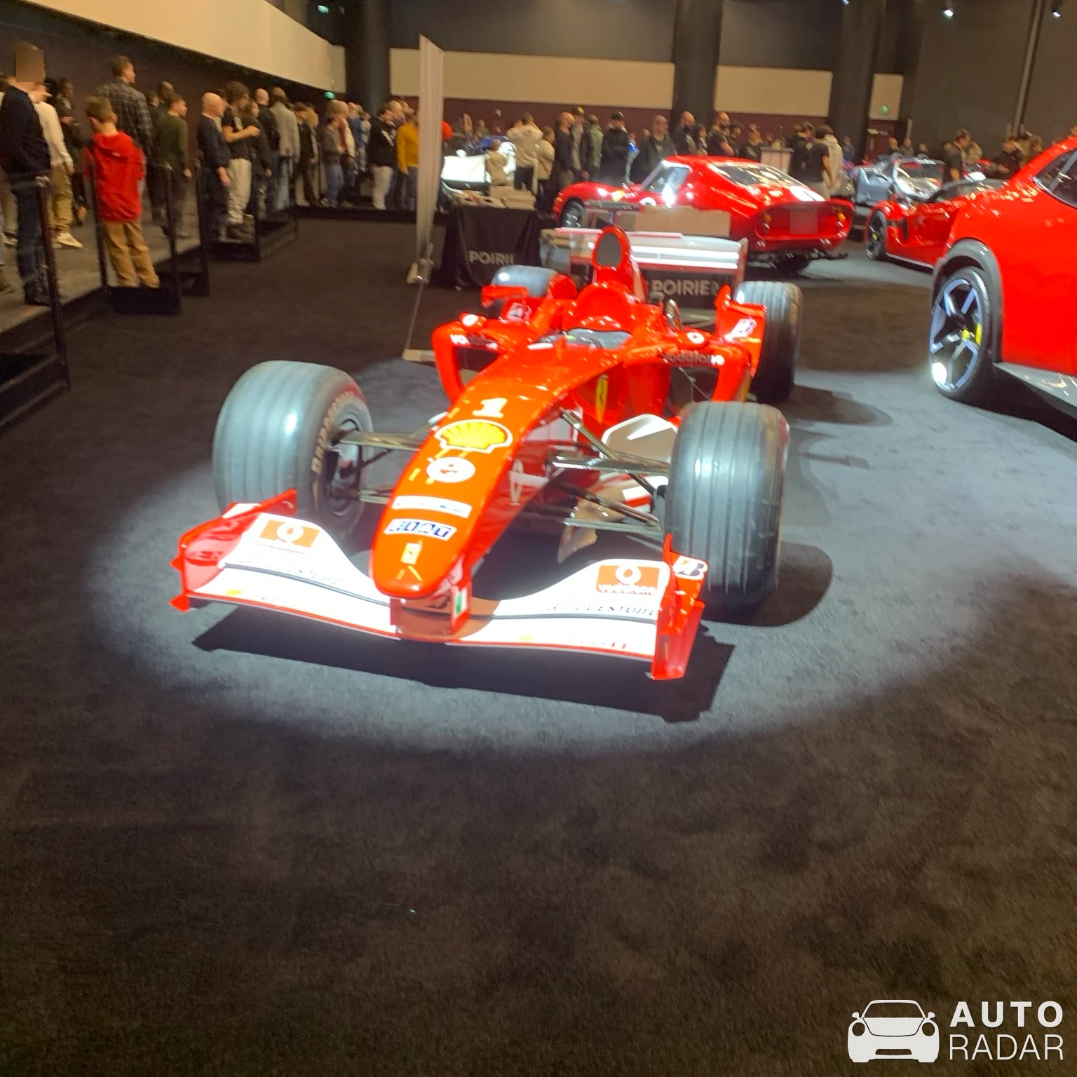 Ferrari F2002 spotted in Montréal, Canada