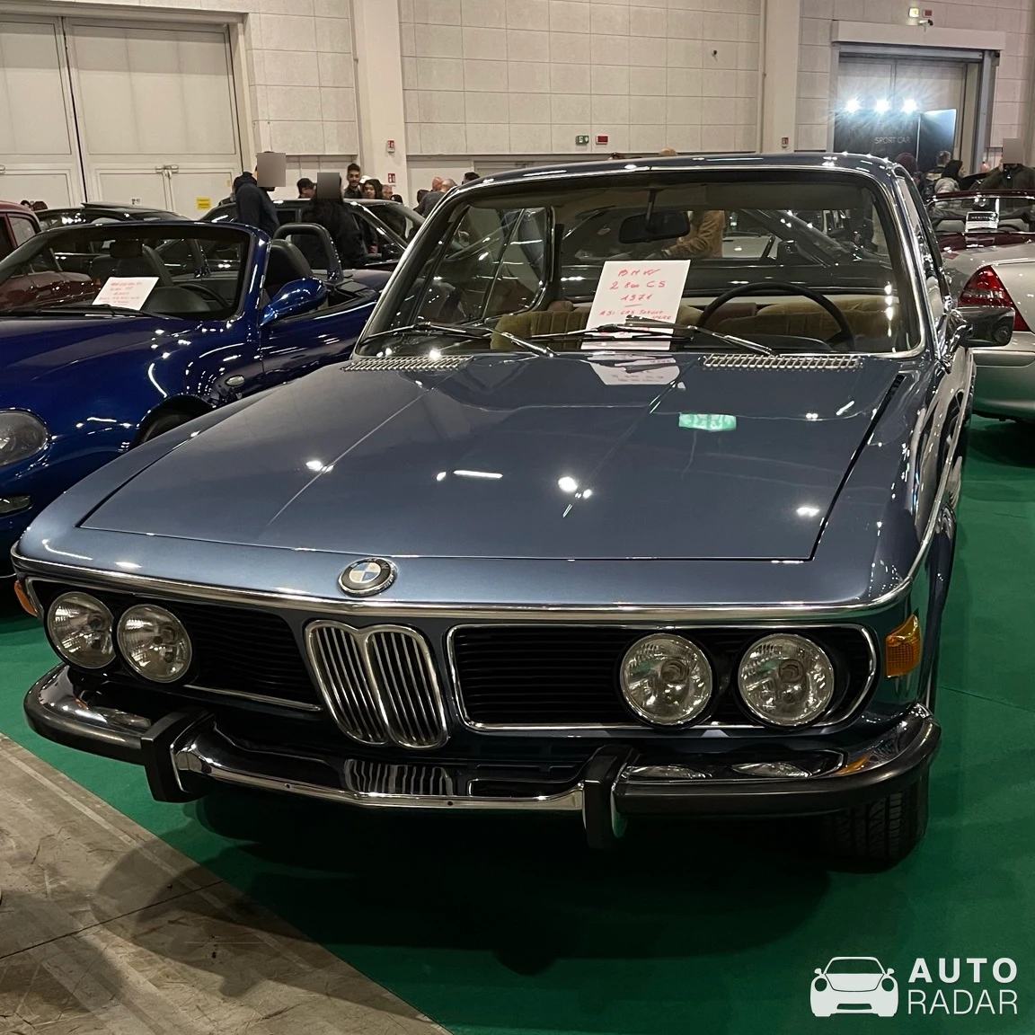 BMW 2800 CS E9 spotted in Vicenza
