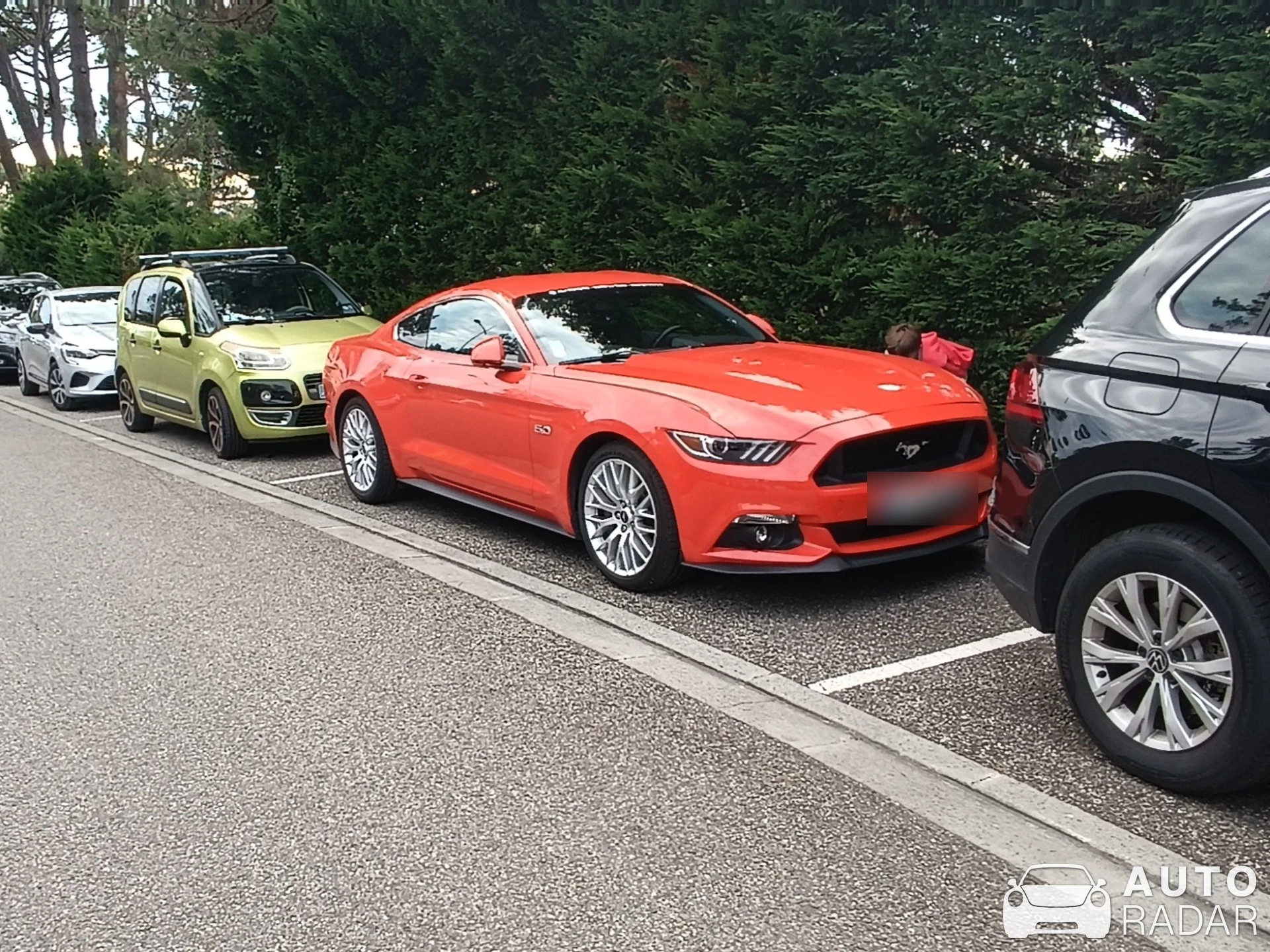 Ford Mustang GT spotted in La Teste-de-Buch, France