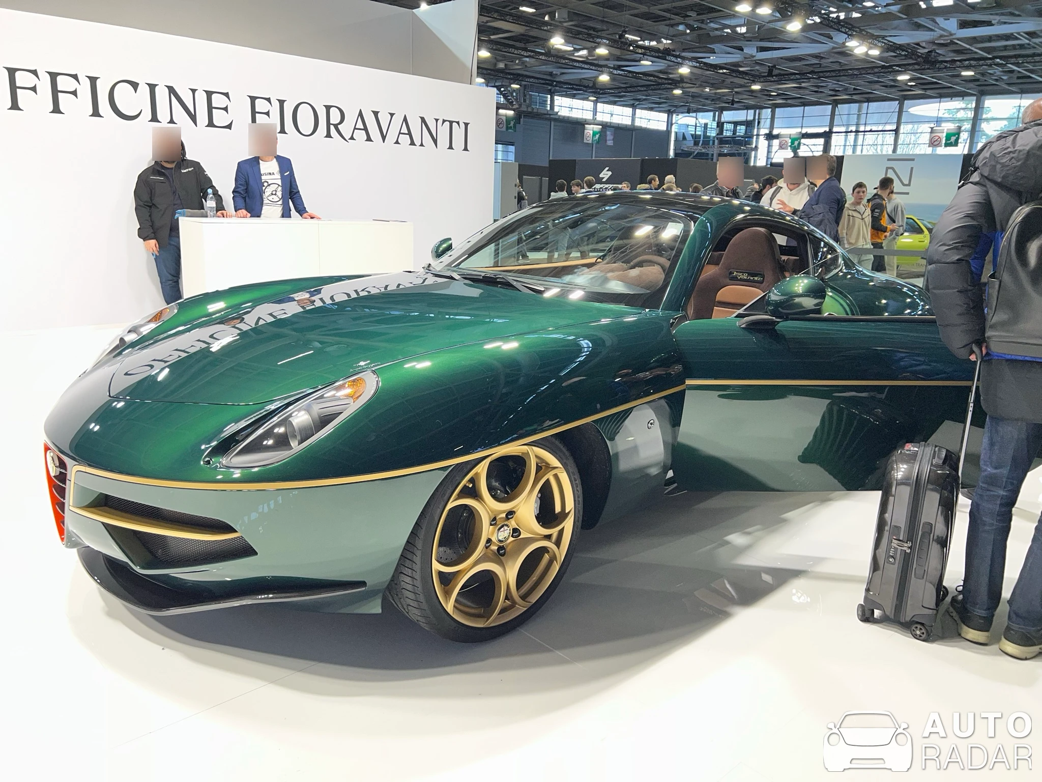 Alfa Romeo Disco Volante spotted in Lille