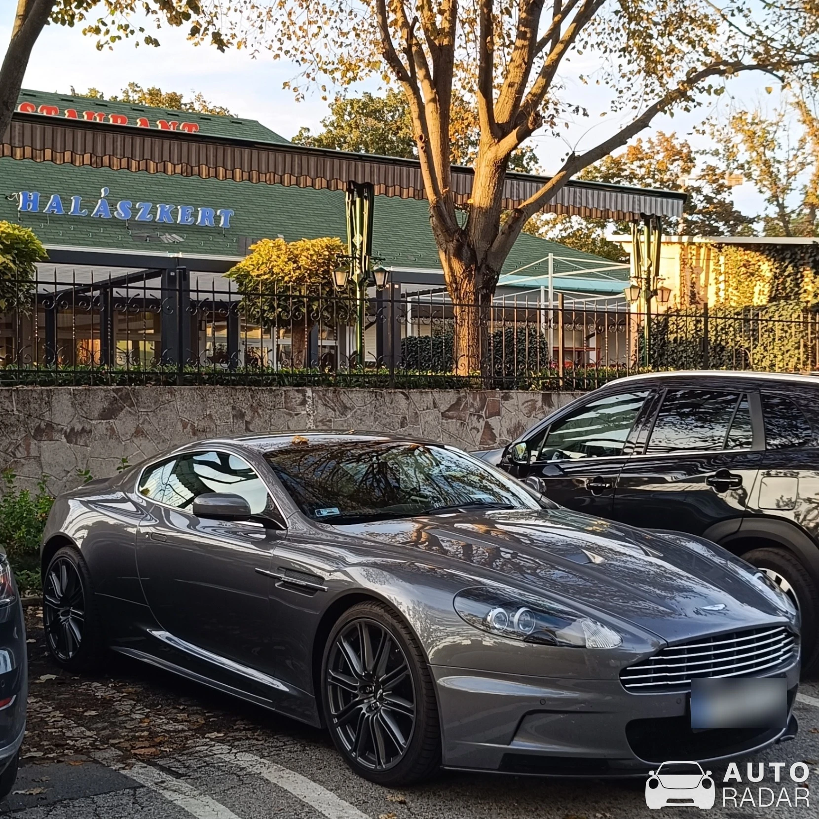 Aston Martin DBS spotted in Balatonfüred, Hungary