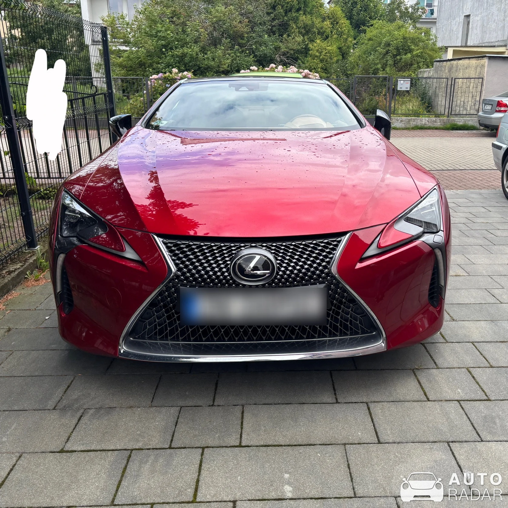 Lexus LC 500 spotted in Mielno