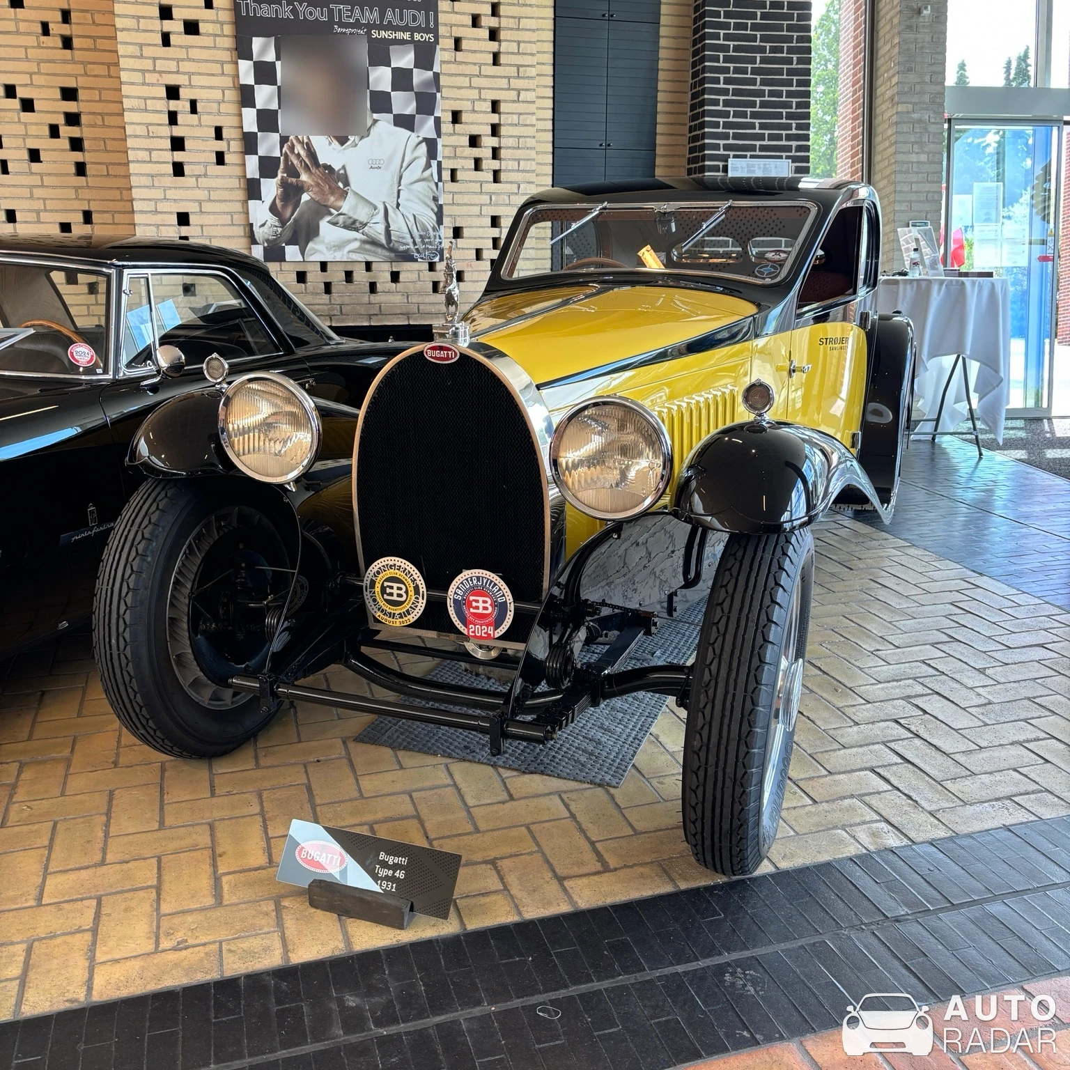 Bugatti Type 46 spotted in Assens