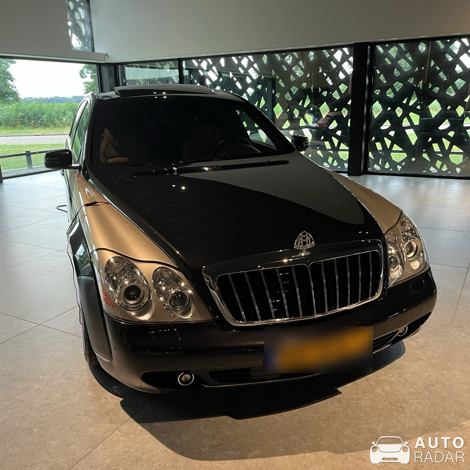 Maybach 57 Zeppelin spotted in Giessen