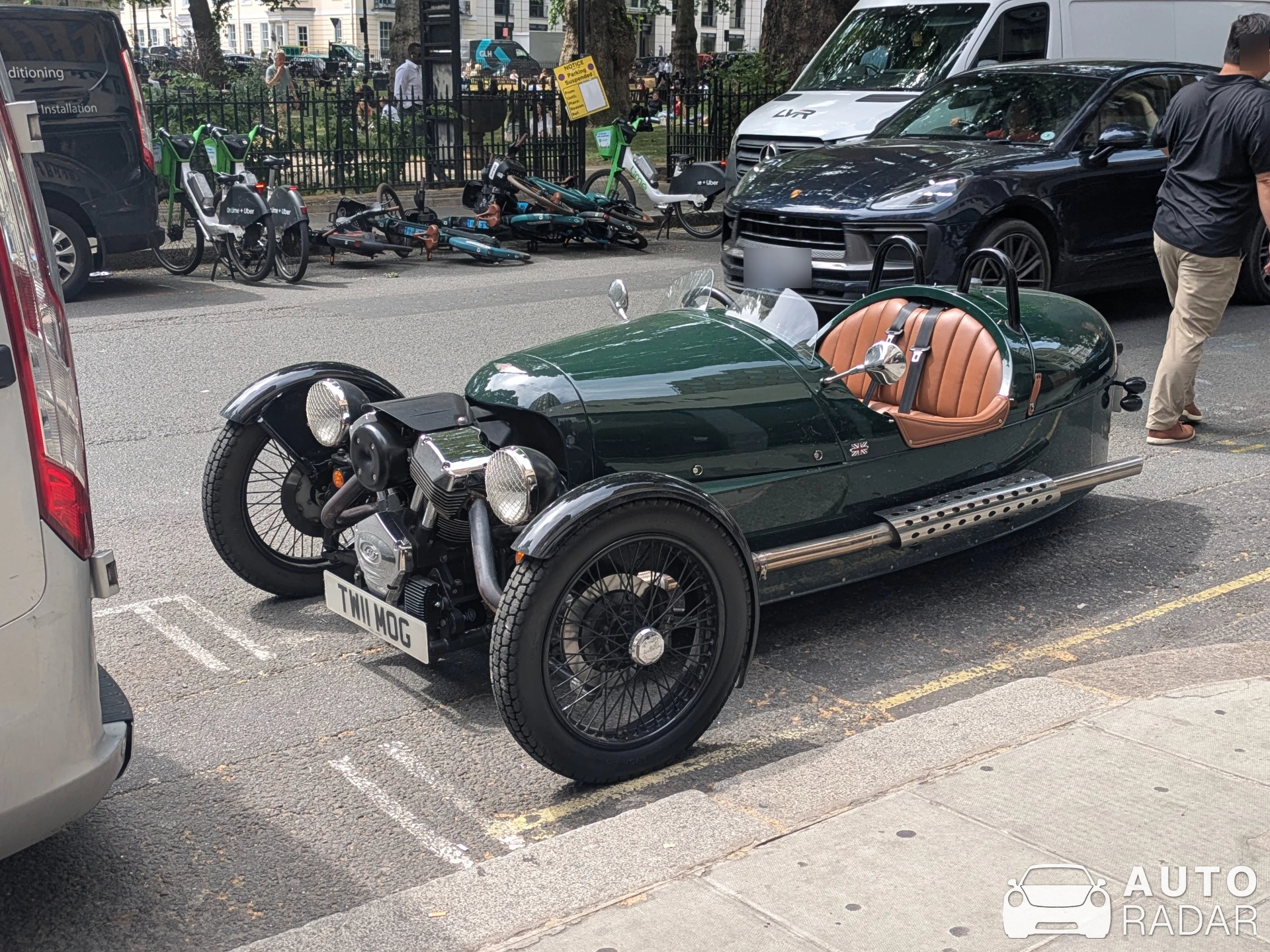 Morgan Threewheeler spotted in London