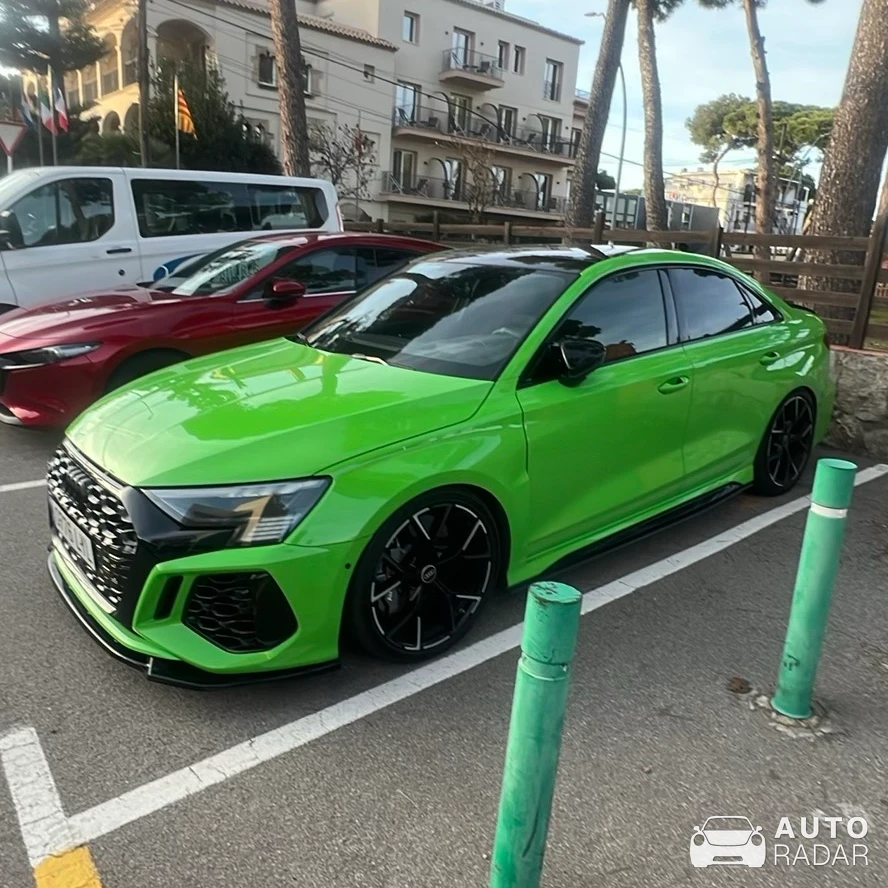 Audi RS3 Sedan 8Y spotted in Castelldefels, Spain