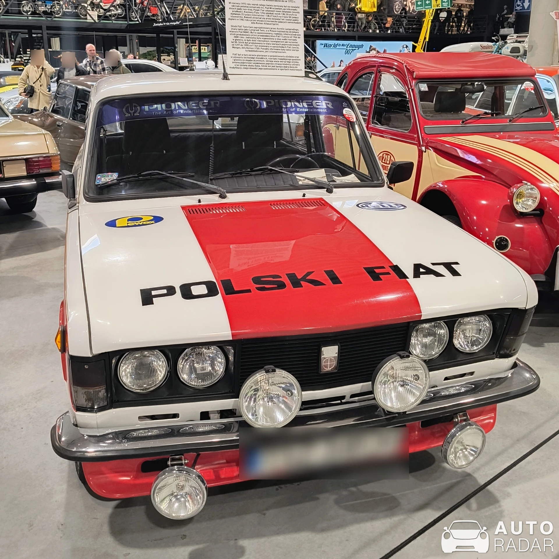 Polski Fiat 125p Monte Carlo spotted in Oława