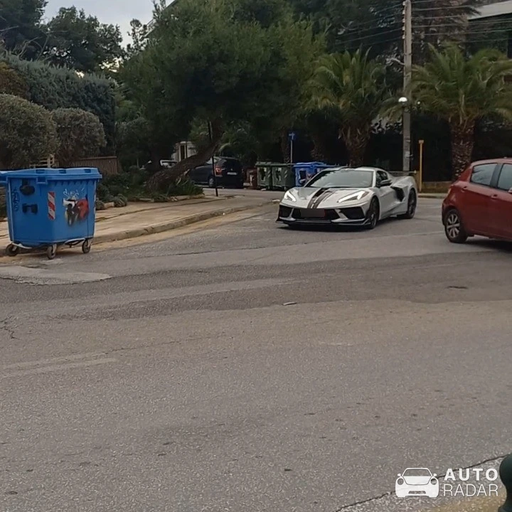 Chevrolet Corvette C8 spotted in Βούλα, Ελλάδα