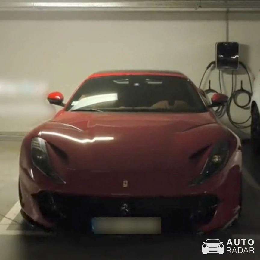 Ferrari 812 Superfast spotted in Rīga, Latvia
