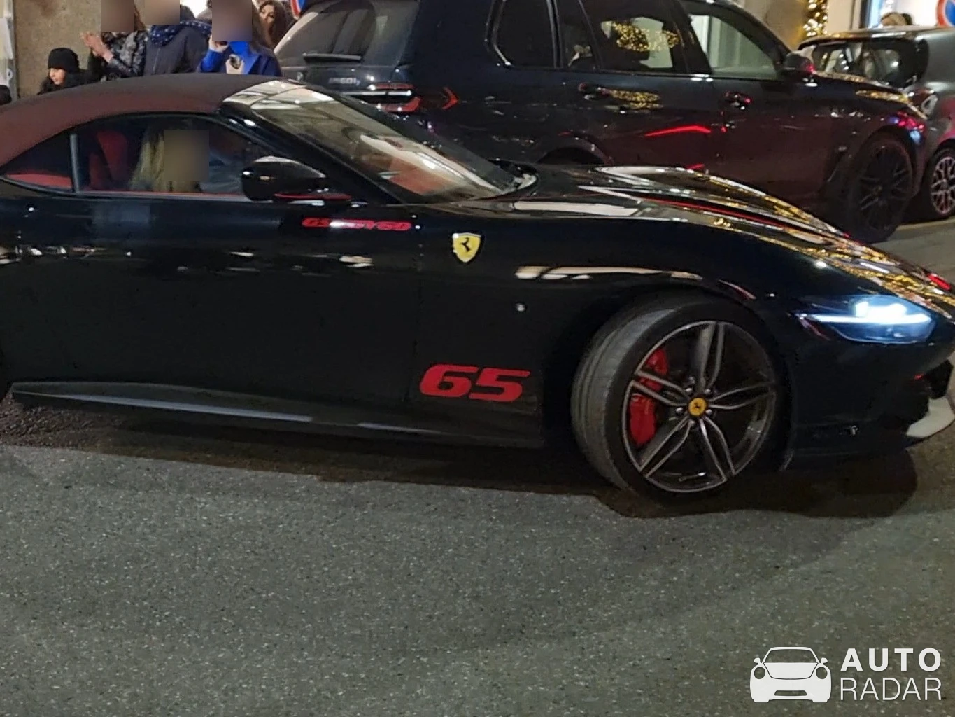 Ferrari Roma Spider spotted in Milano, Italia