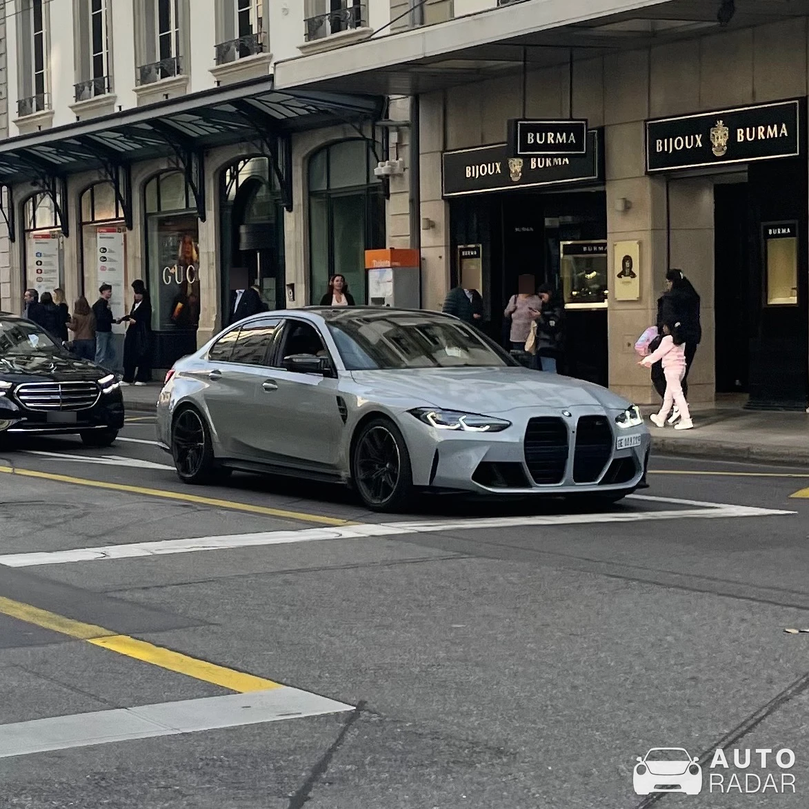 BMW M3 G80 Sedan Competition spotted in Genève, Switzerland