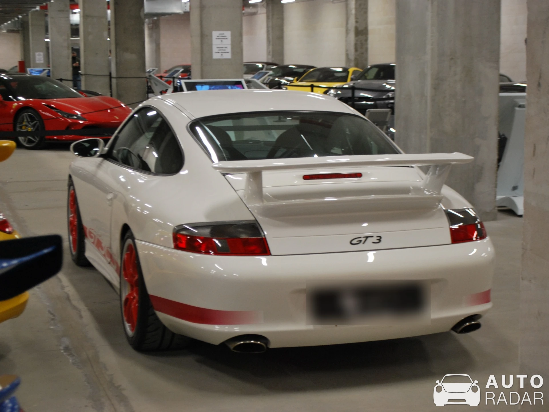Porsche 996 GT3 CS spotted in Warszawa, Polska