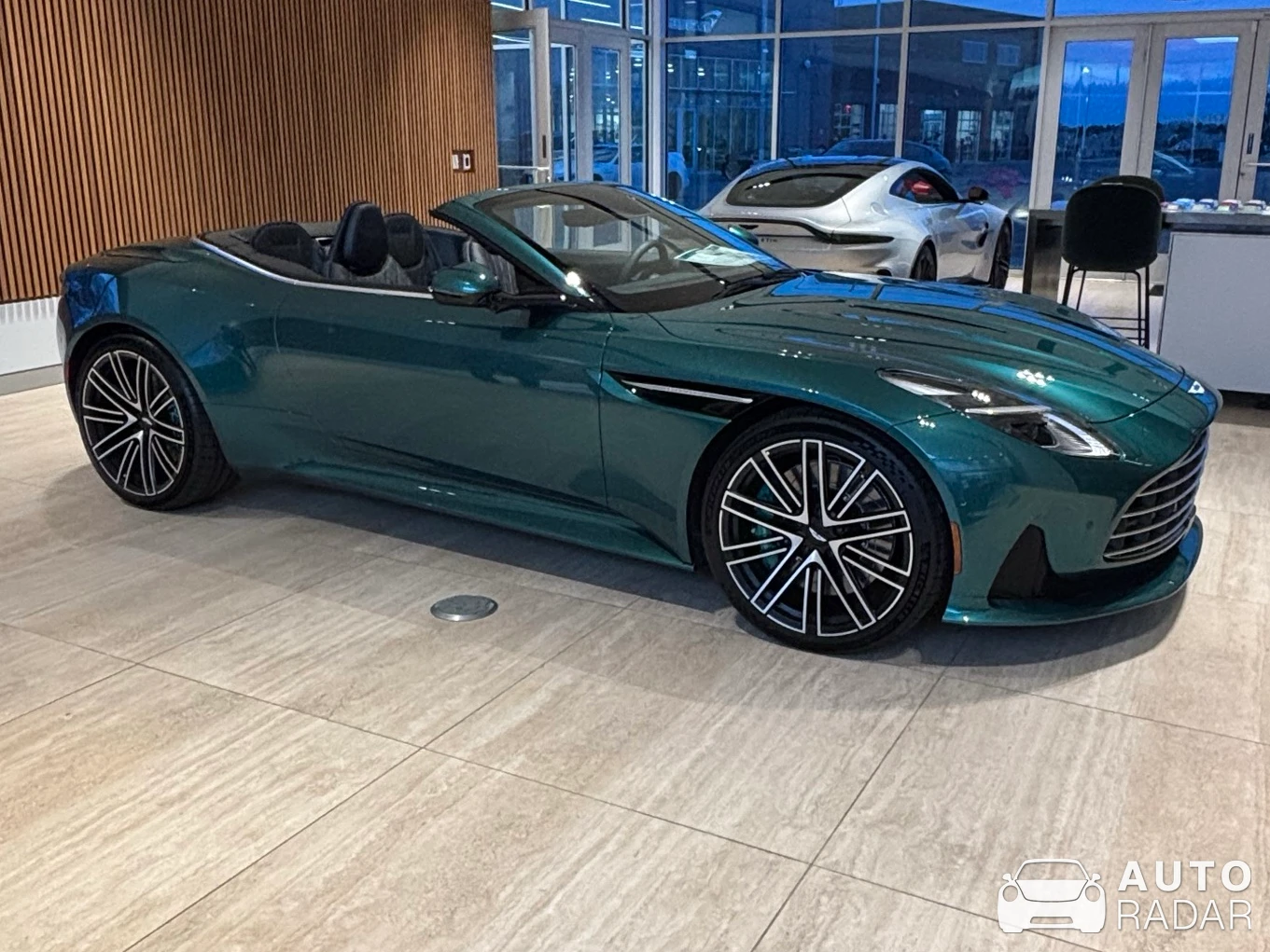 Aston Martin DB12 Volante spotted in Highlands Ranch, United States