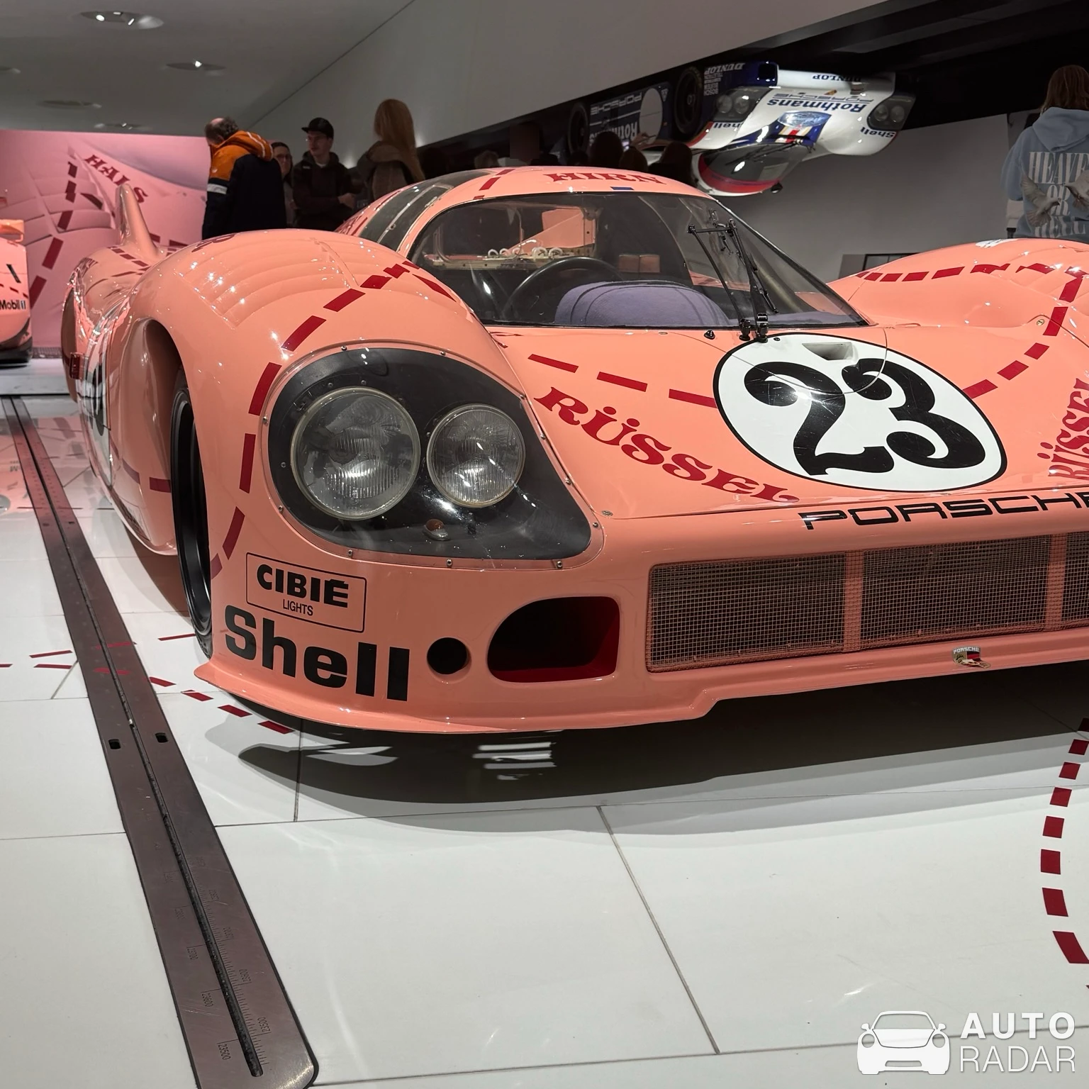 Porsche 917/20 spotted in Stuttgart