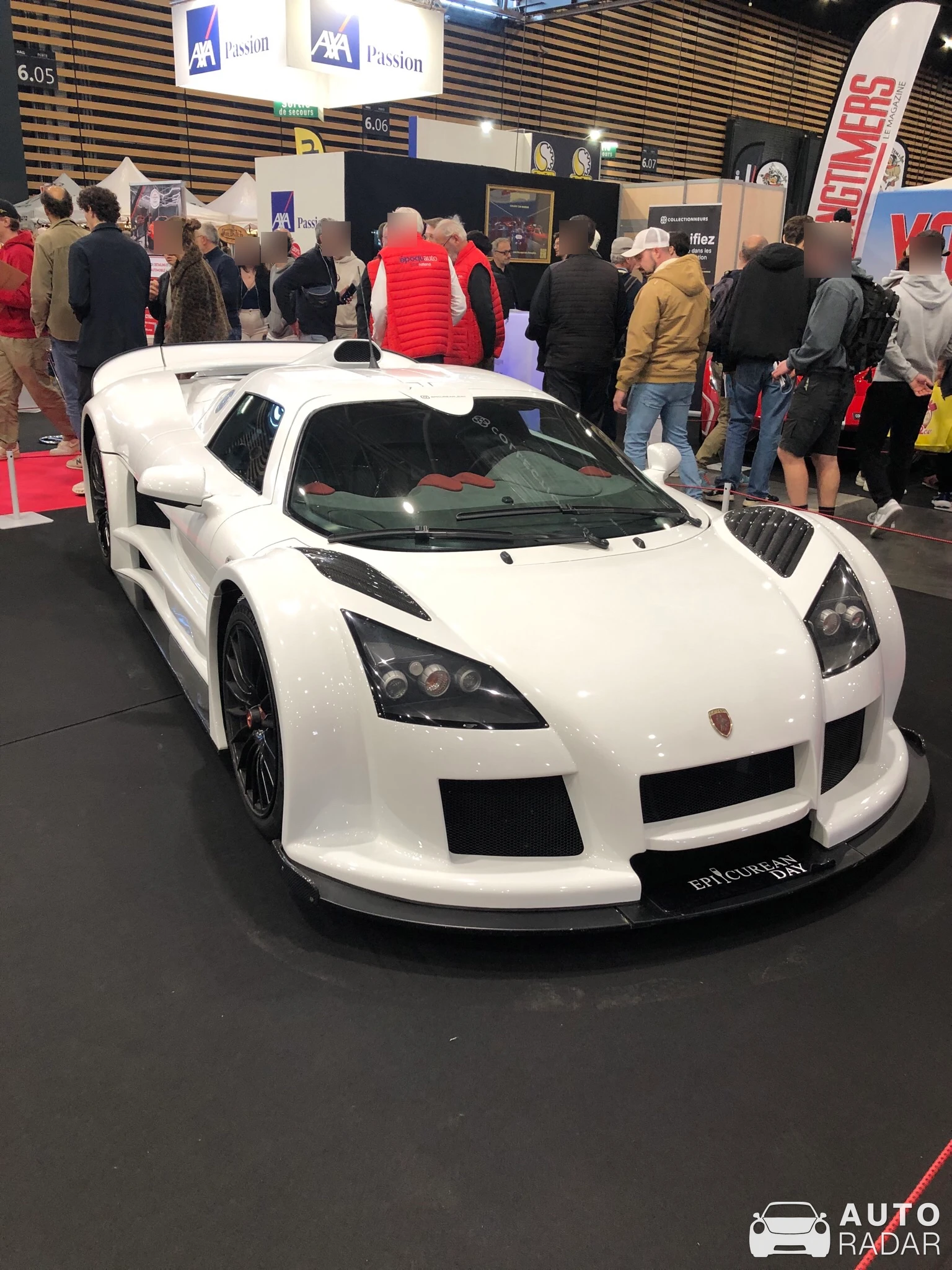 Gumpert Apollo Sport spotted in Saint-Laurent-de-Mure, France