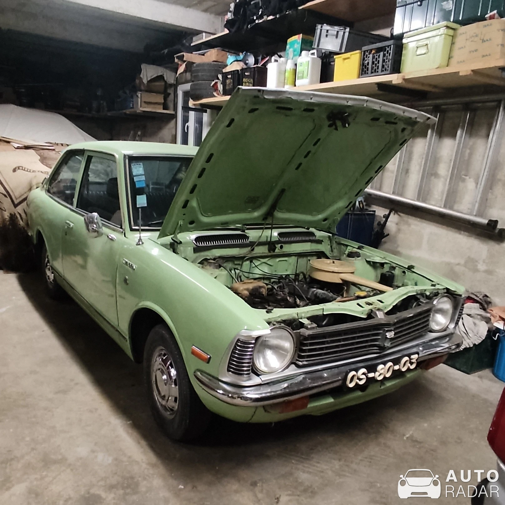 Toyota Corolla E20 spotted in Vaux-sur-Seine, France