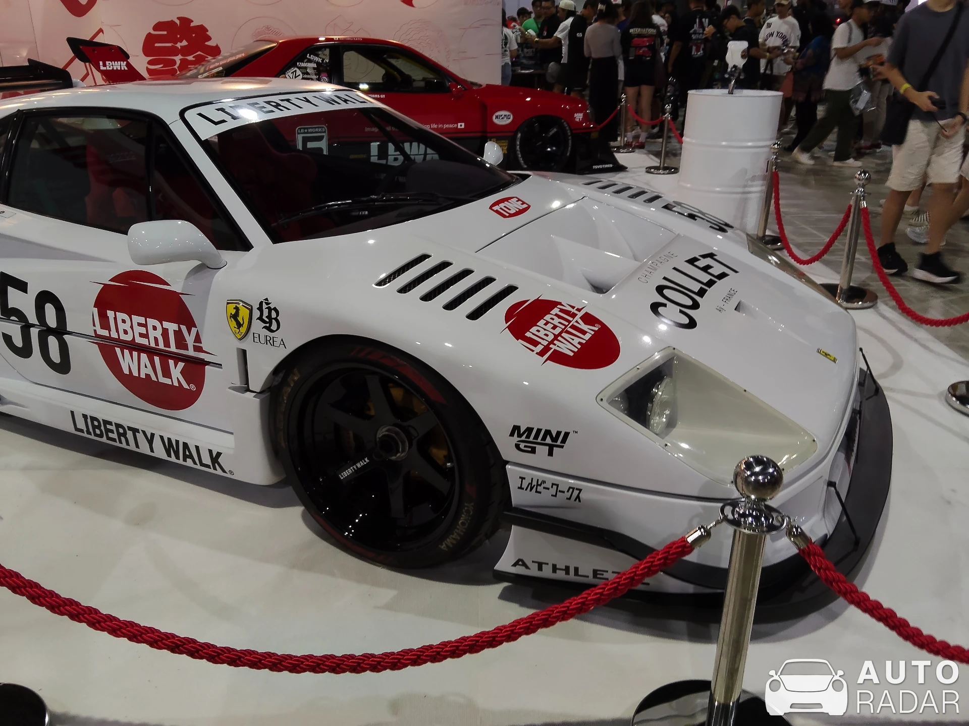 LB-Works Liberty Walk Ferrari F40 spotted