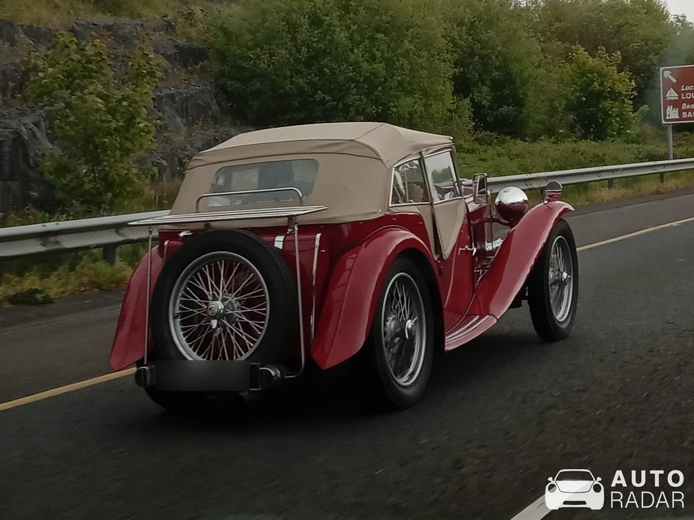MG P-Type spotted in Burgesbeg