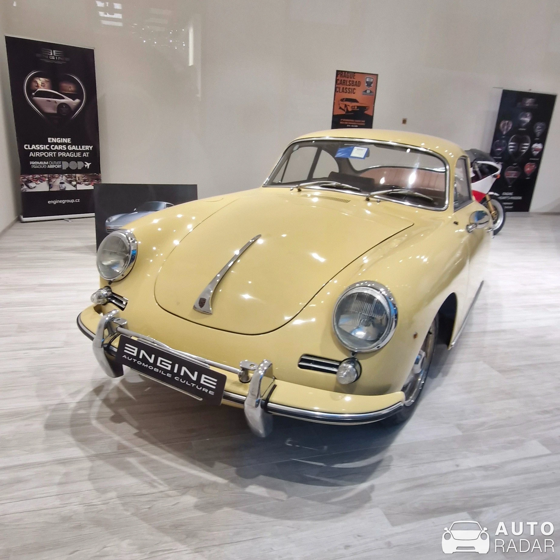 Porsche 356 spotted in Prague, Czechia