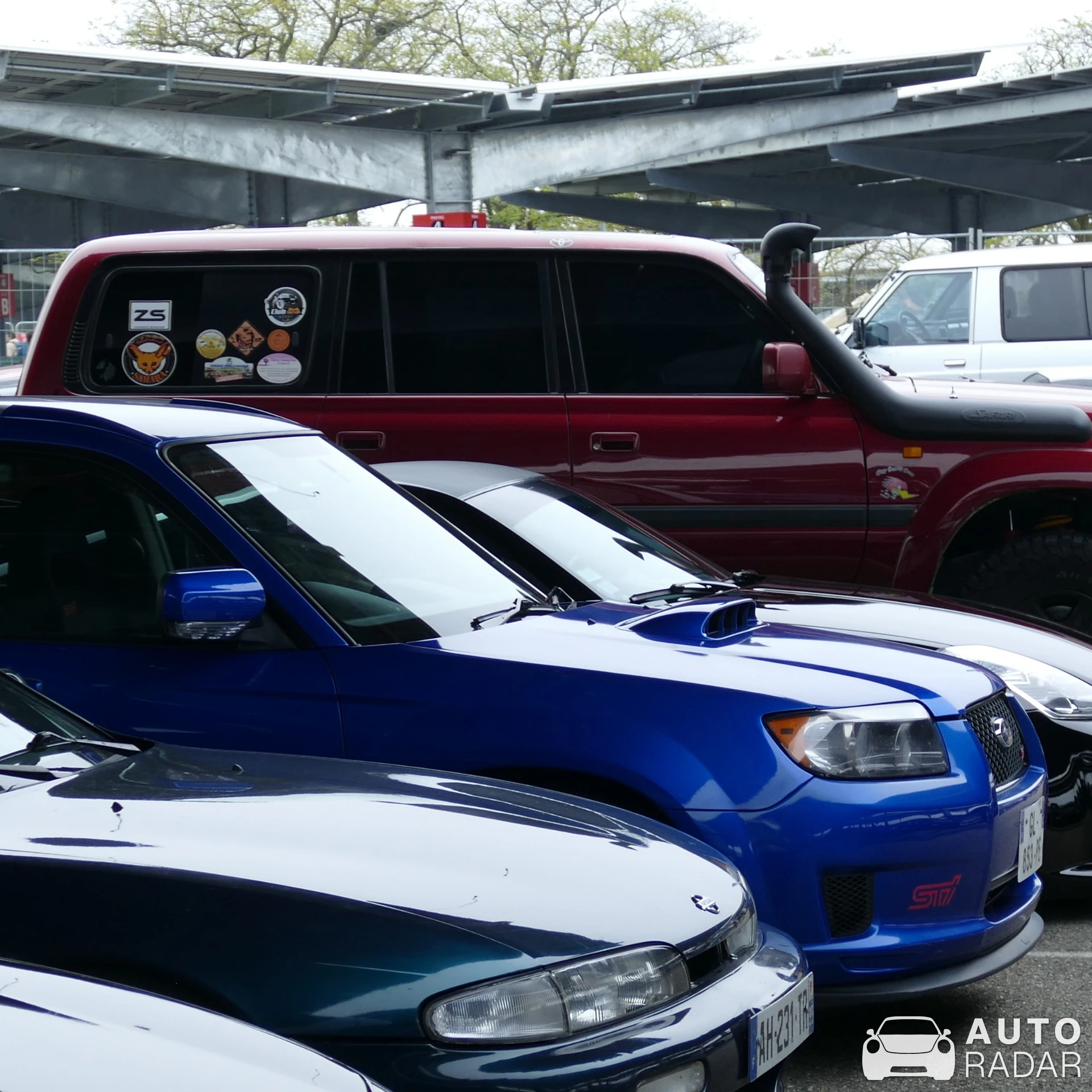 Subaru Forester SG9 STI spotted in Chassieu