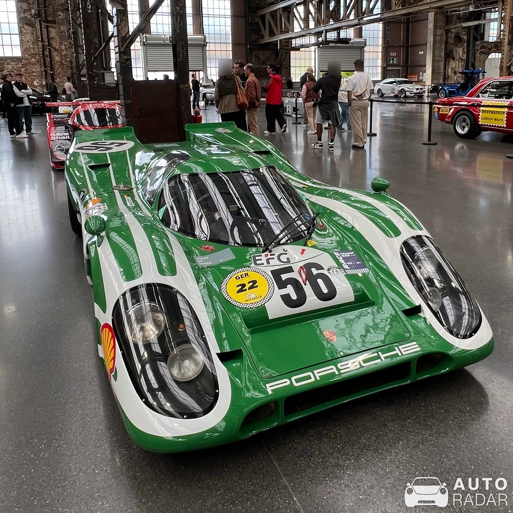 Porsche 917K spotted in Düsseldorf