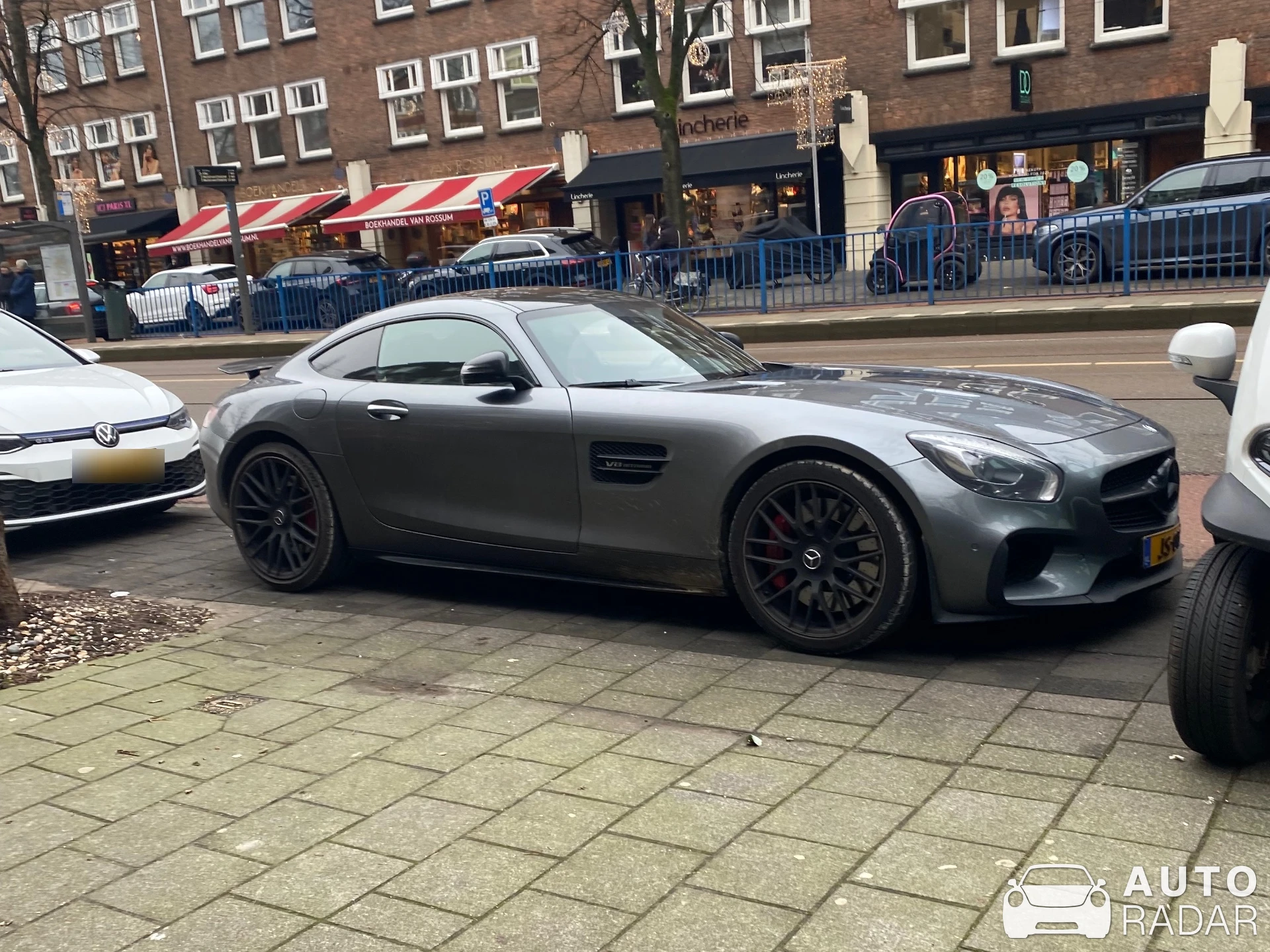 Mercedes-AMG GT S C190 spotted in Amsterdam, Nederland