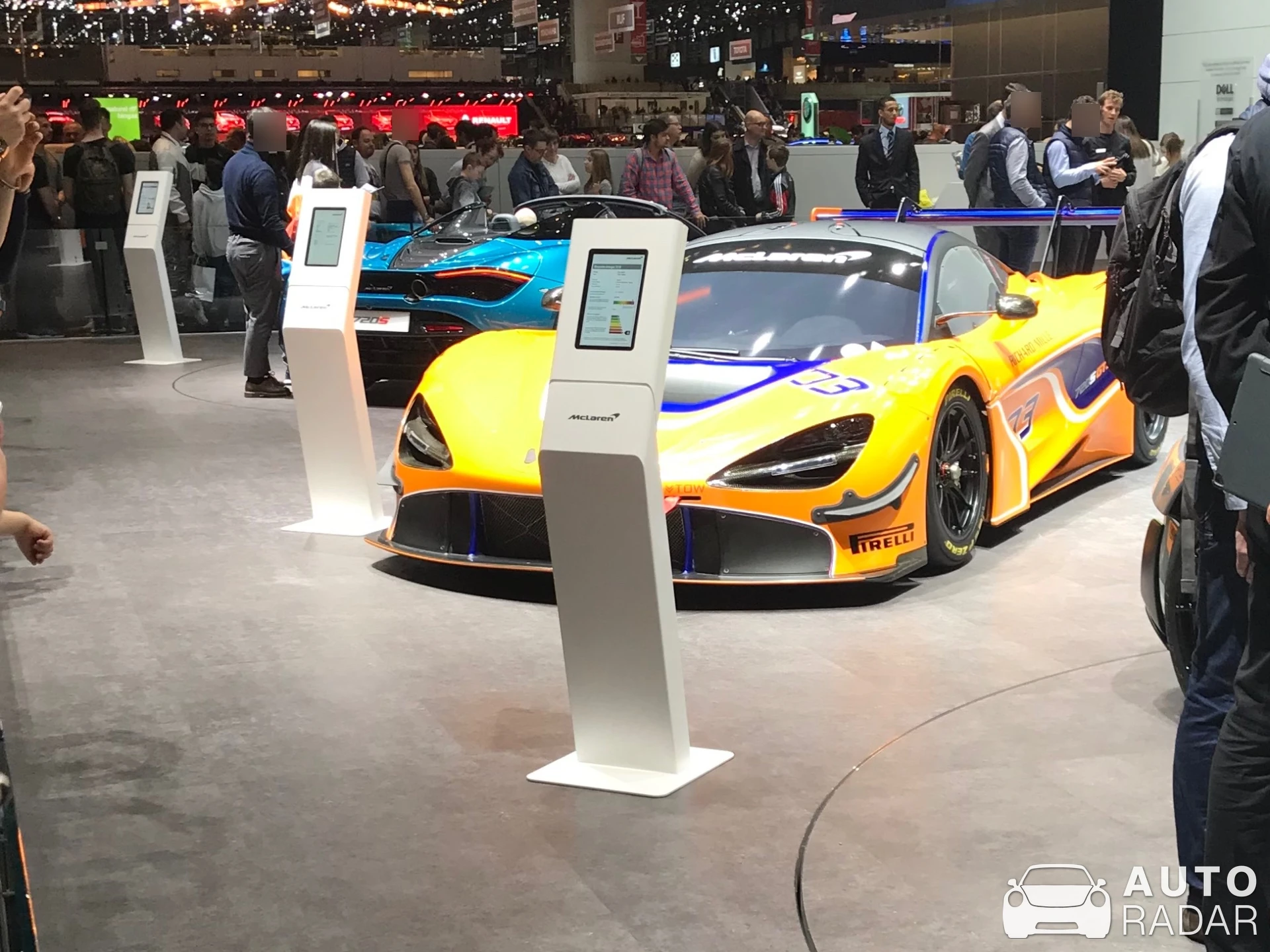 McLaren 720S GT3 spotted in Le Grand-Saconnex, Switzerland