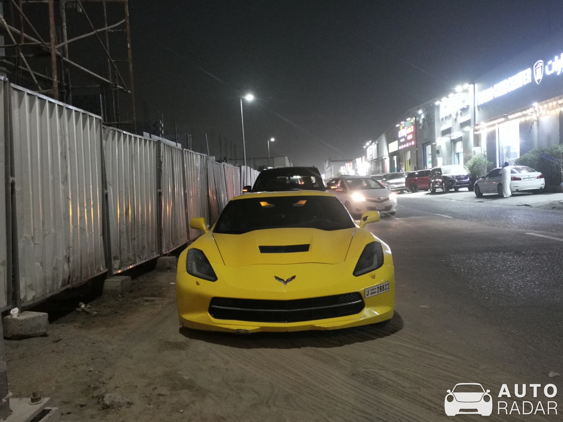 Chevrolet Corvette C7 Stingray spotted in Sharjah, United Arab Emirates