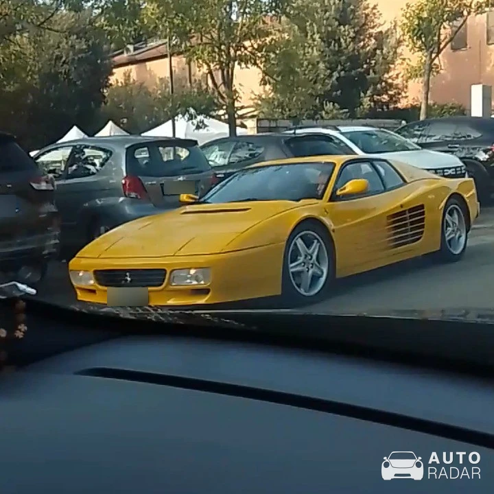 Ferrari 512 TR spotted in Sasso Marconi, Italy