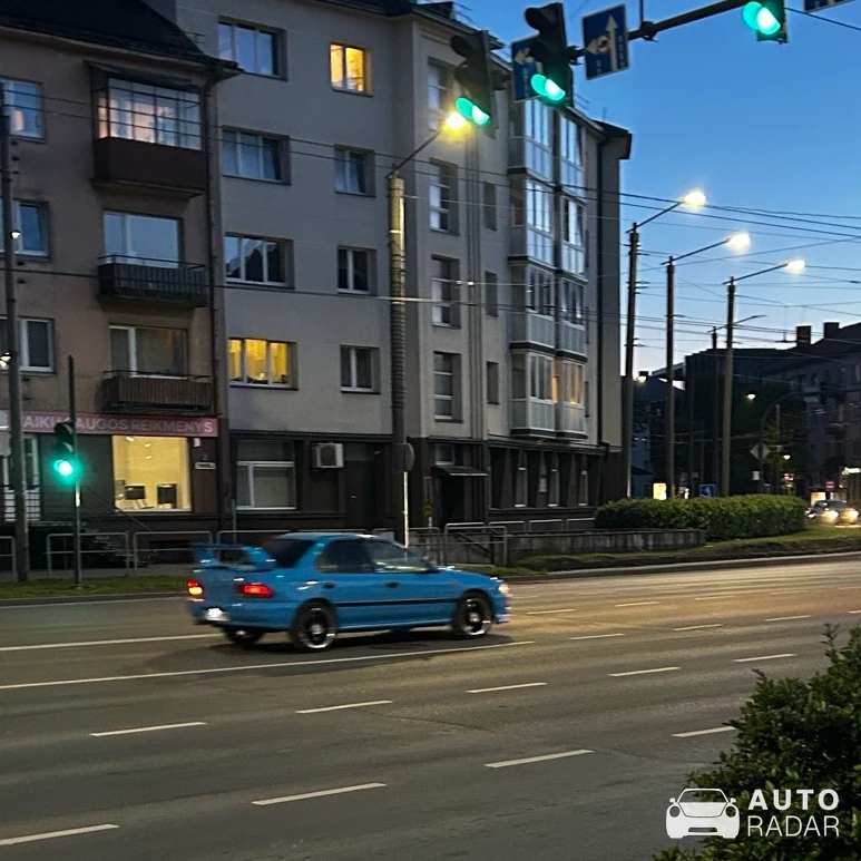 Subaru Impreza Type RA spotted in Kaunas
