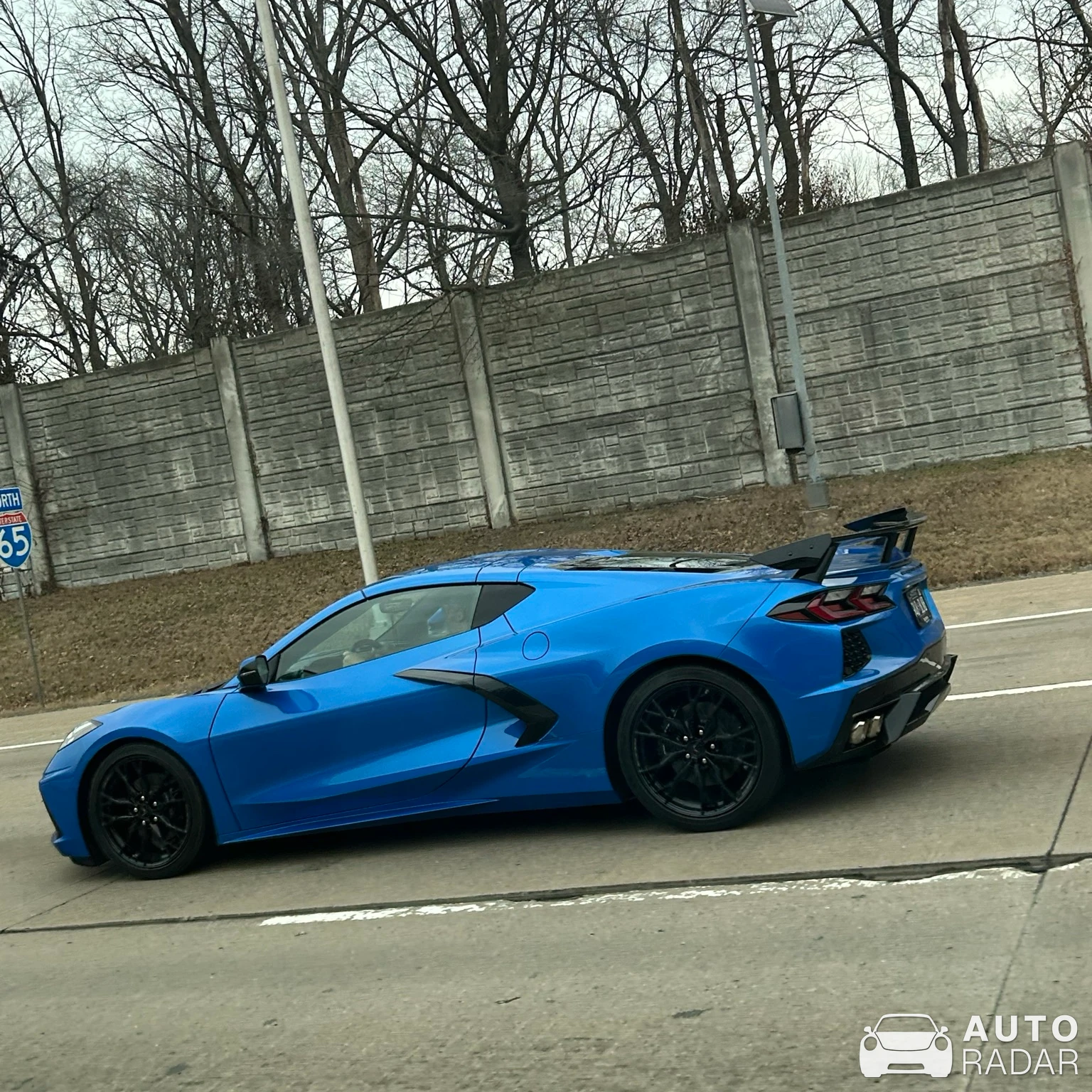 Chevrolet Corvette C8 Z51 Performance spotted in White House