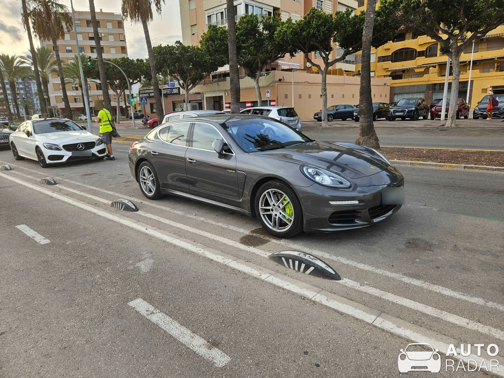 Porsche 970 Panamera S spotted in Cullera, Spain
