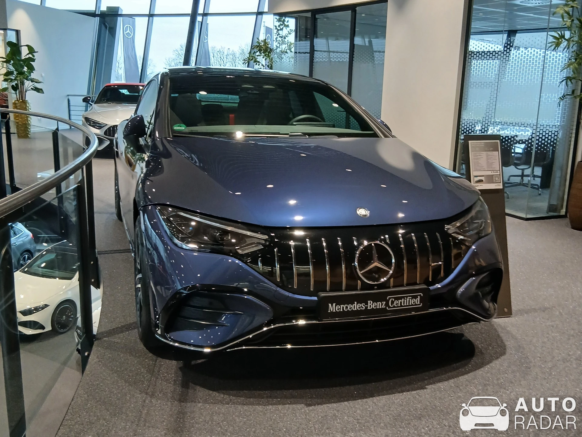 Mercedes-AMG EQE 53 spotted in Hengelo