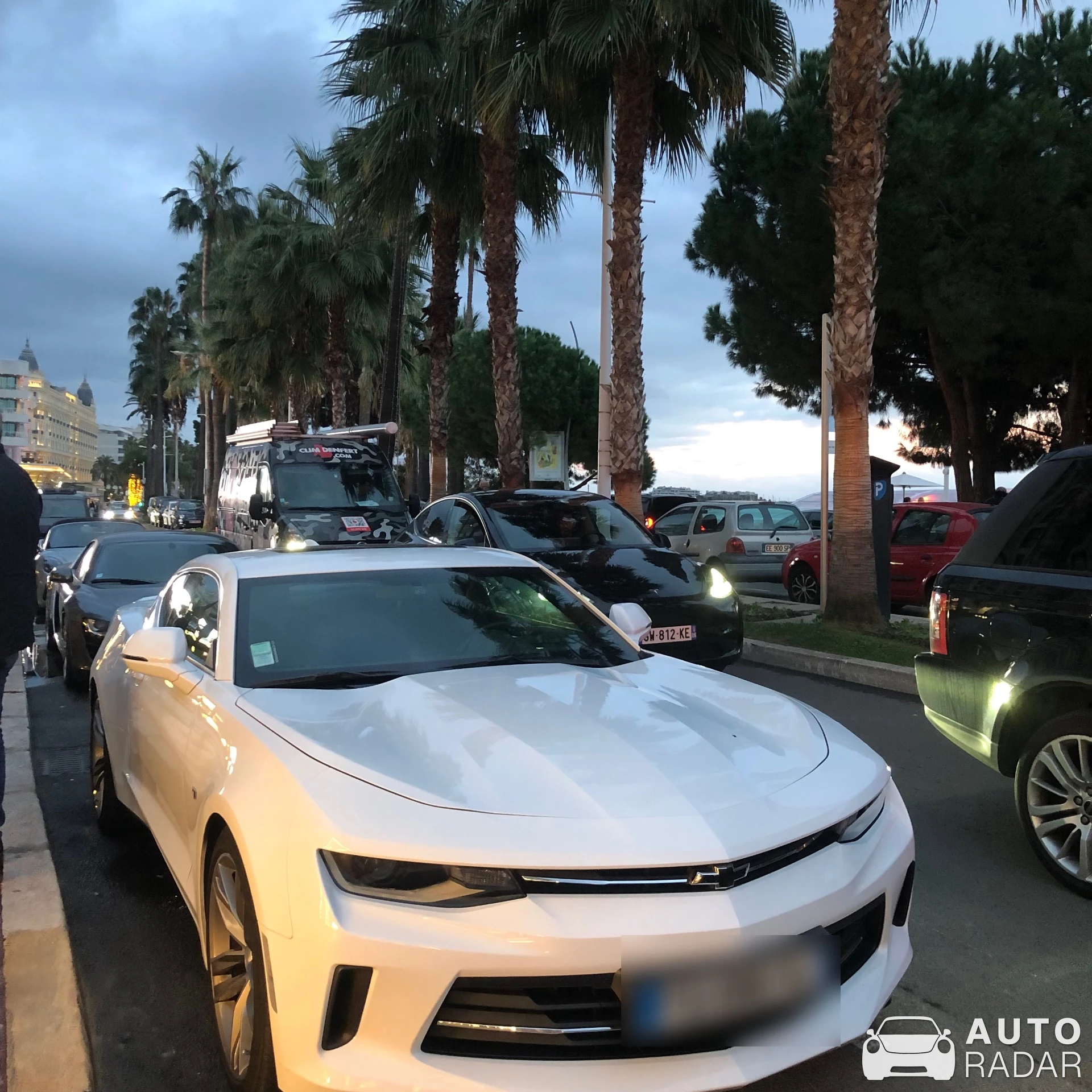 Chevrolet Camaro spotted in Cannes, France