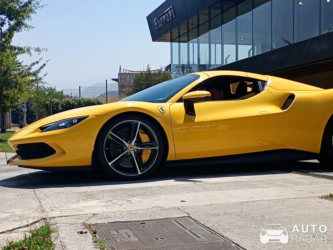 Ferrari 296 GTB spotted in Lo Barnechea, Chile