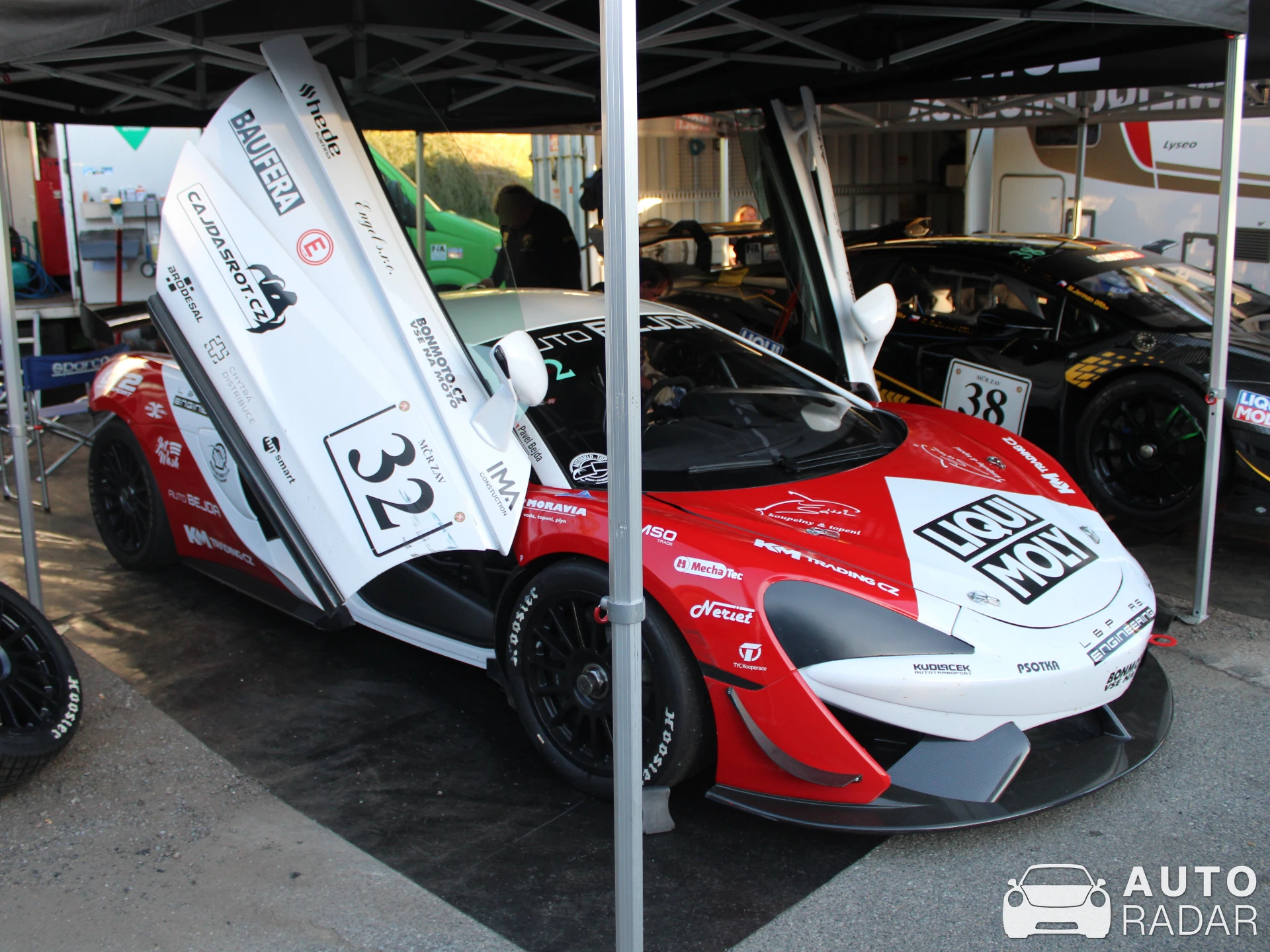 McLaren 570S GT4 spotted in Náměšť nad Oslavou