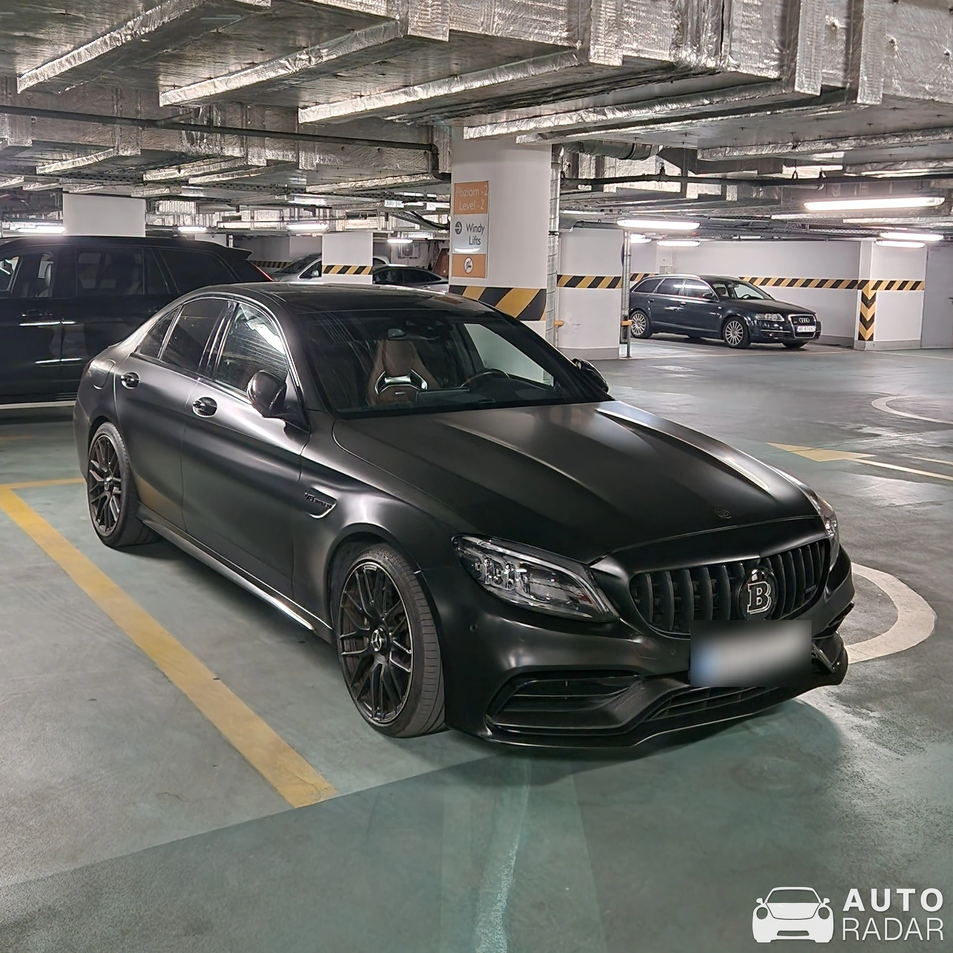 Mercedes-AMG Brabus C B40-600 W205 2018 spotted in Warszawa
