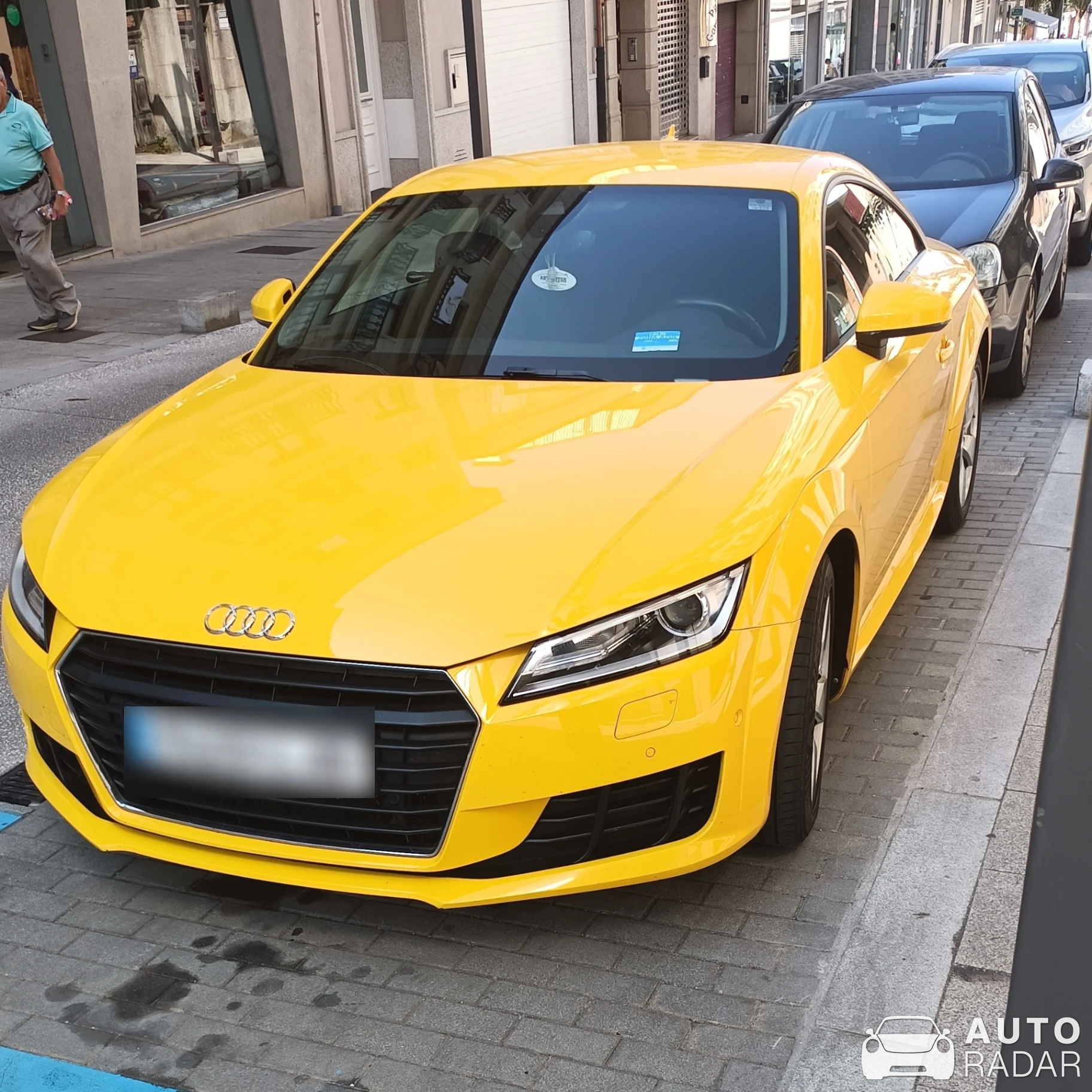 Audi TT 8S spotted in Lalín, Spain