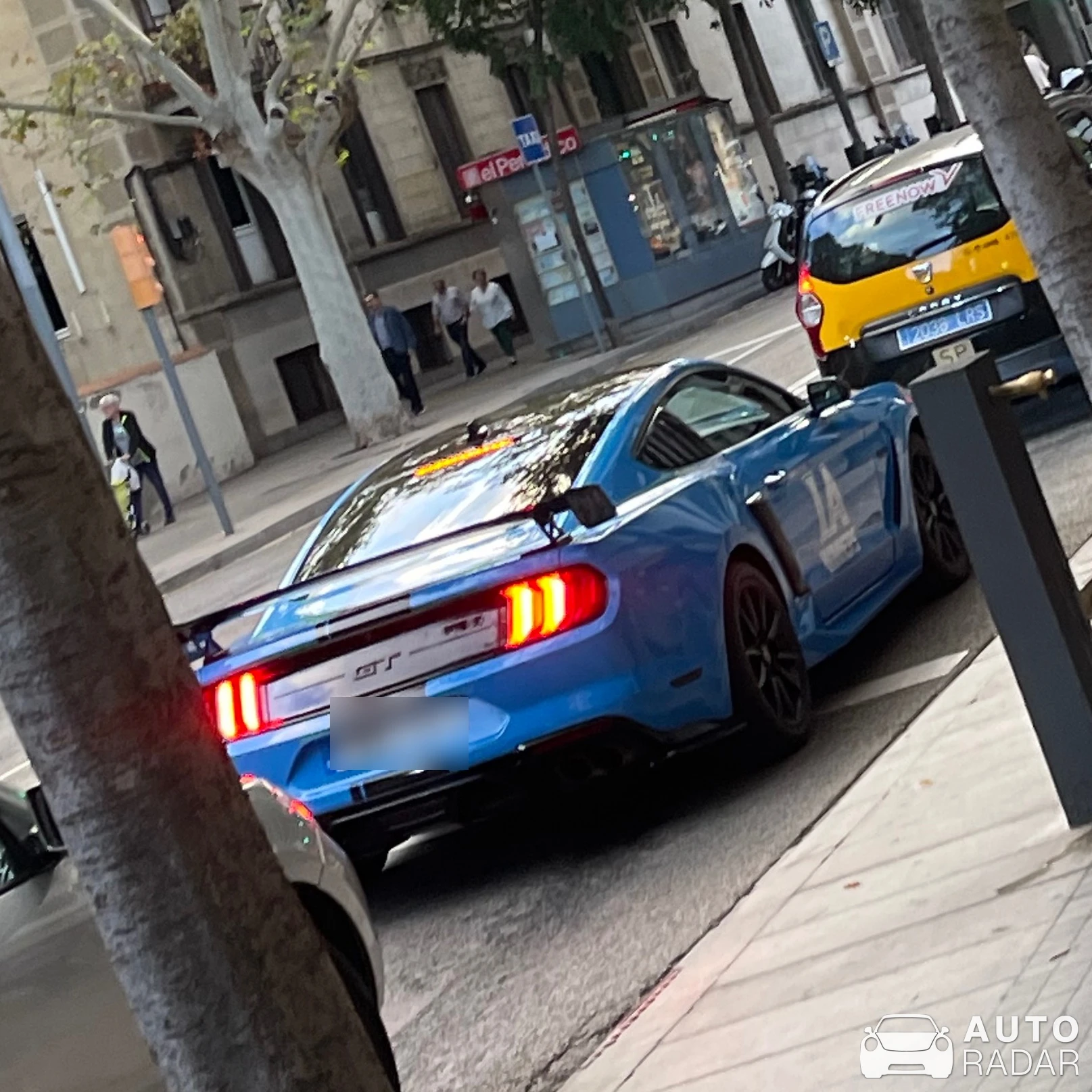 Ford Mustang GT spotted in Barcelona, España