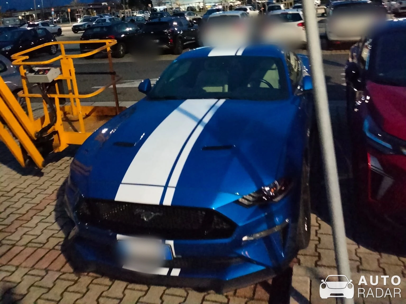 Ford Mustang GT S550 spotted in Livorno, Italy