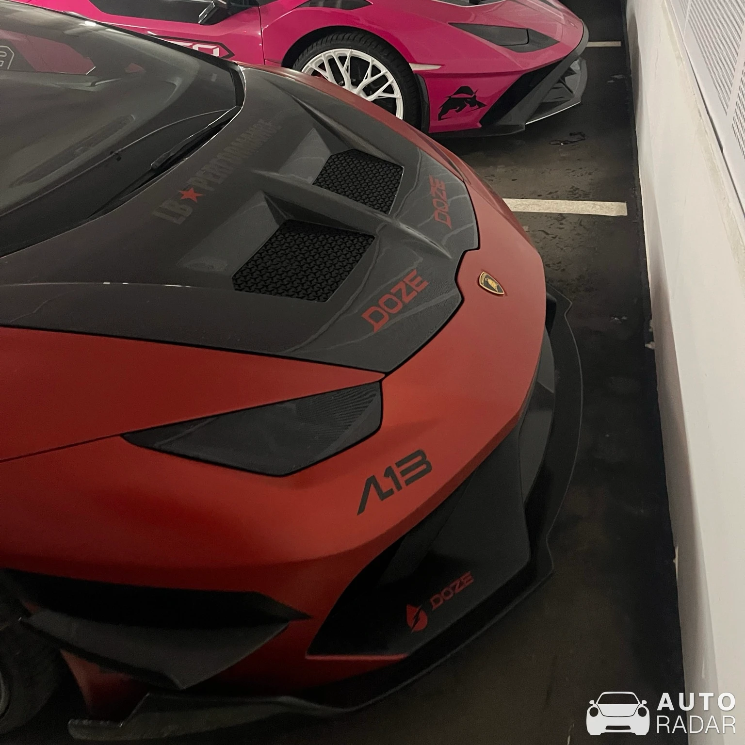 Lamborghini Huracán LP640-4 Evo Liberty Walk Widebody Doze Edition spotted in Sankt Moritz