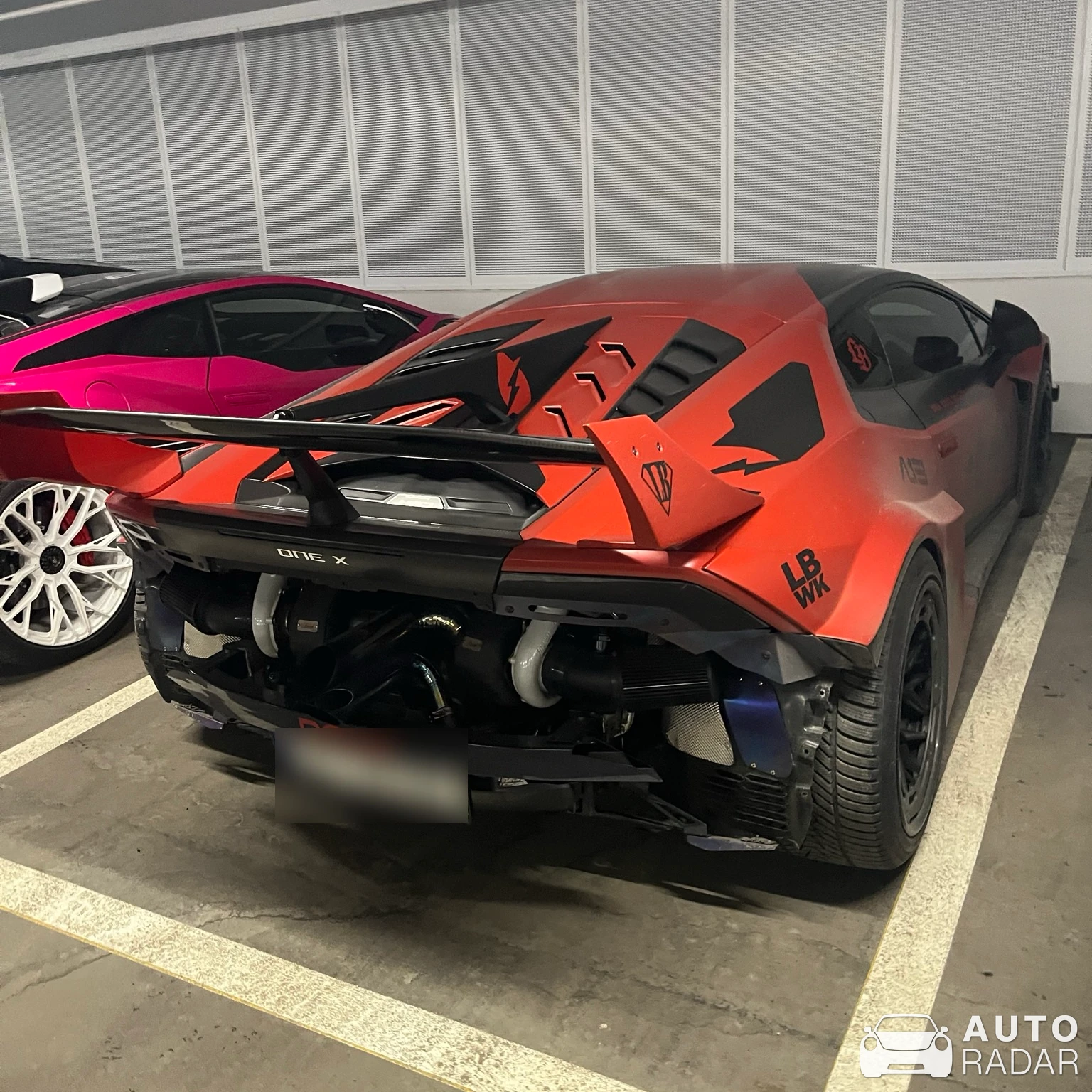 Lamborghini Huracán LP640-4 Evo Liberty Walk Widebody Doze Edition spotted in Sankt Moritz, Svizzera