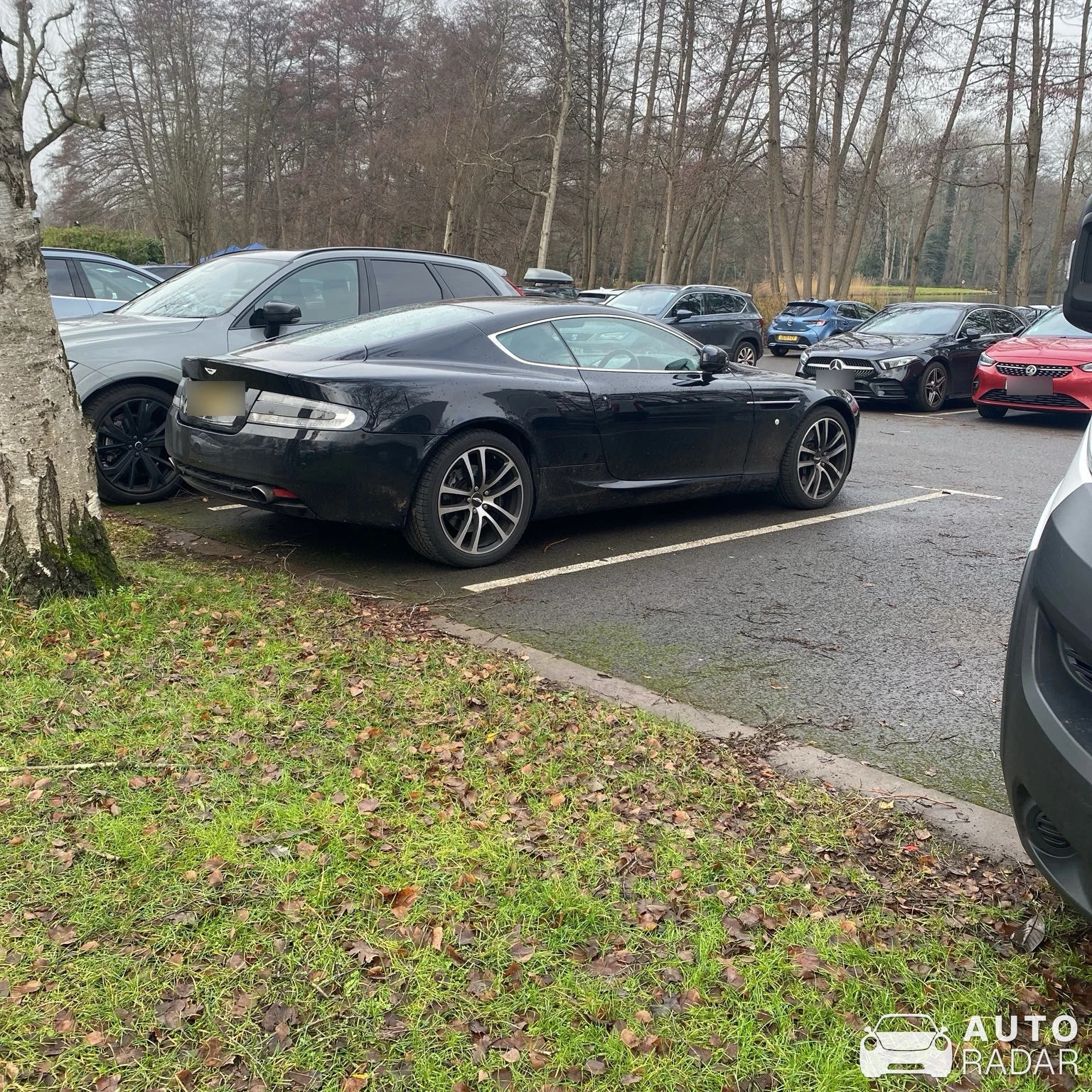 Aston Martin DB9 spotted in Surrey, United Kingdom