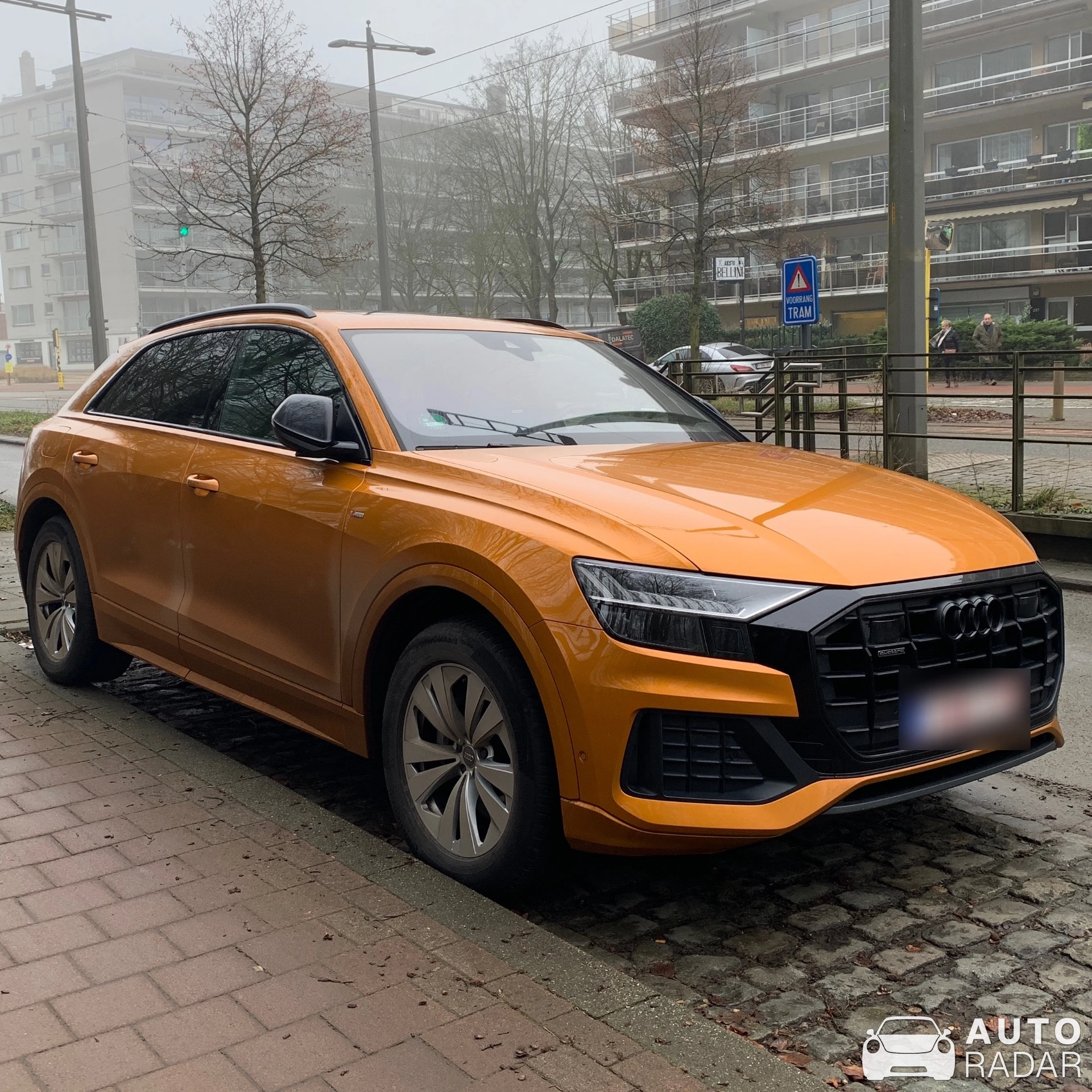 Audi Q8 spotted in Antwerpen, België