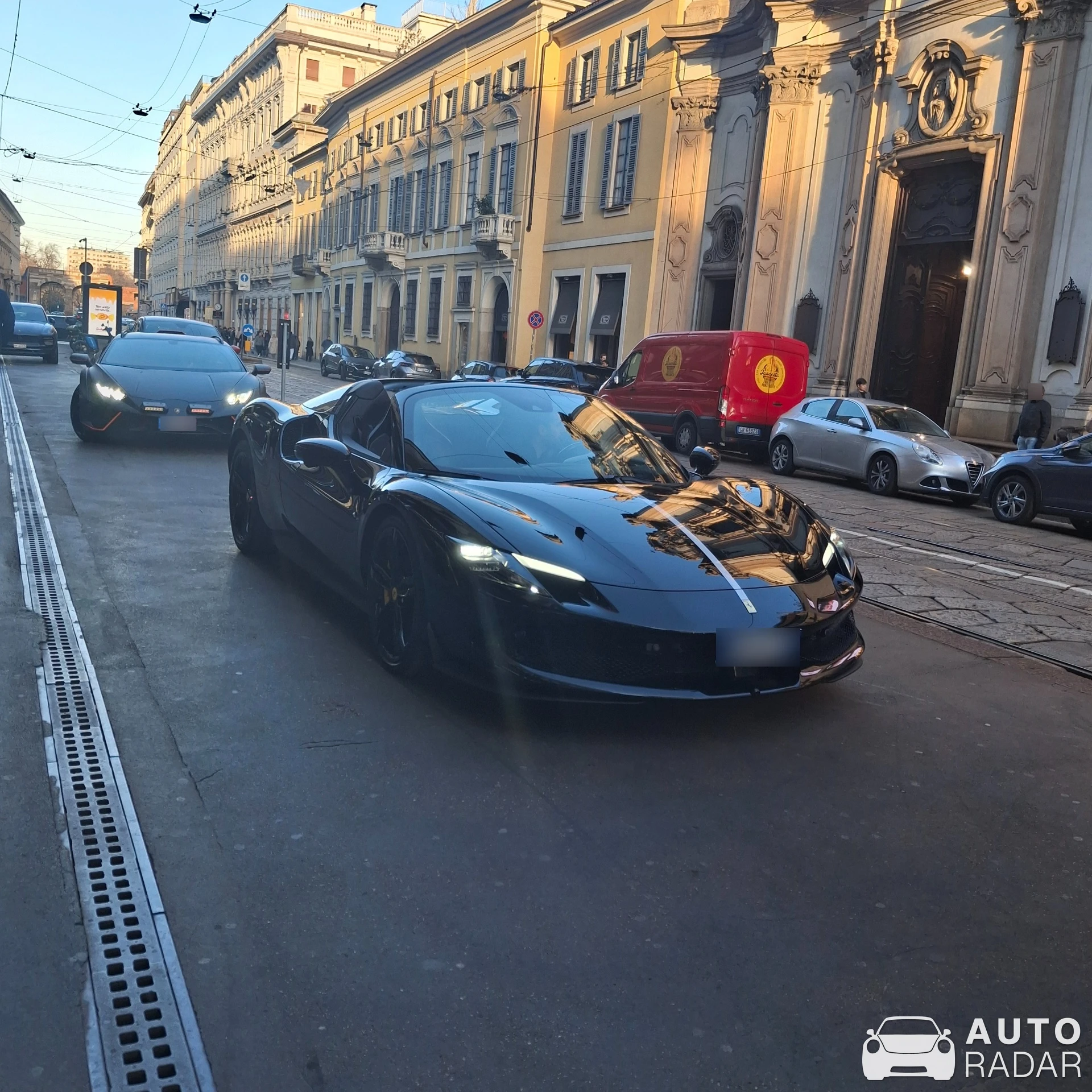 Ferrari 296 GTS spotted in Milano, Italy